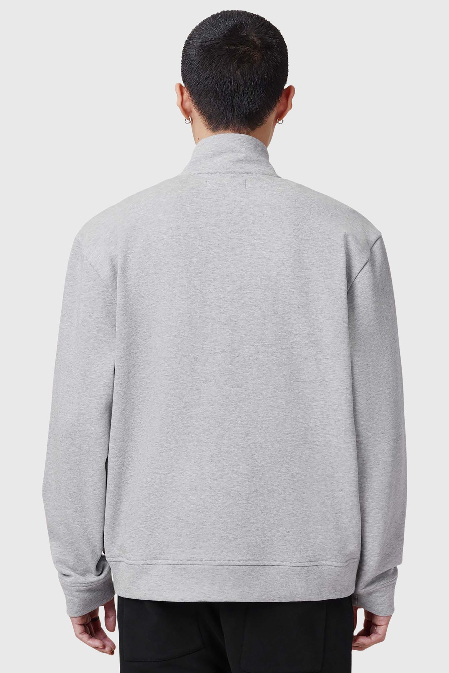 CARSON TRACK JACKET GREY MARL 2