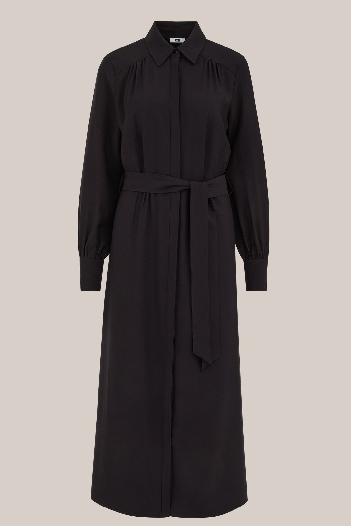 DRESS MID LENGTH BLACK 3
