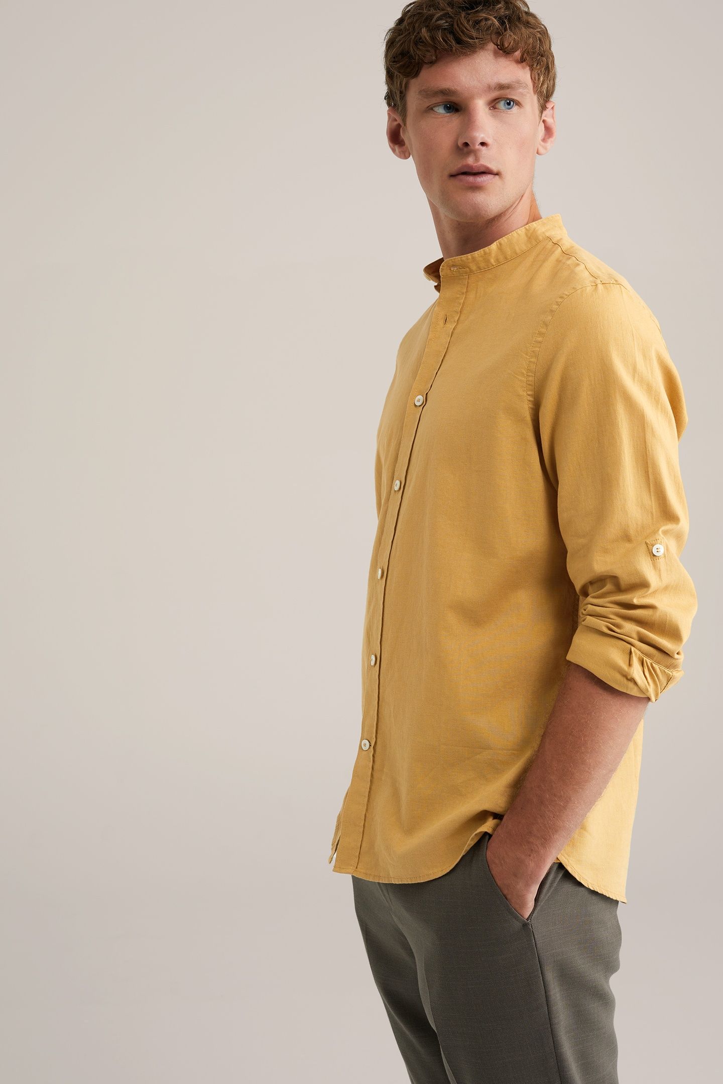 SHIRT MUSTARD YELLOW 5