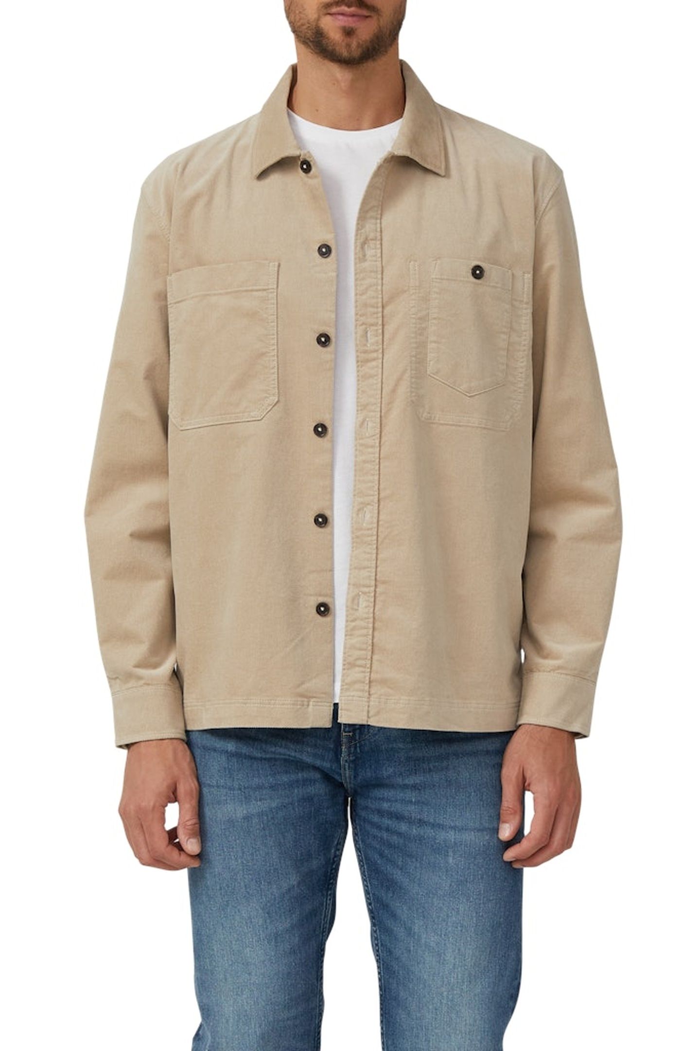 S.OLIVER SHIRTS BEIGE 1