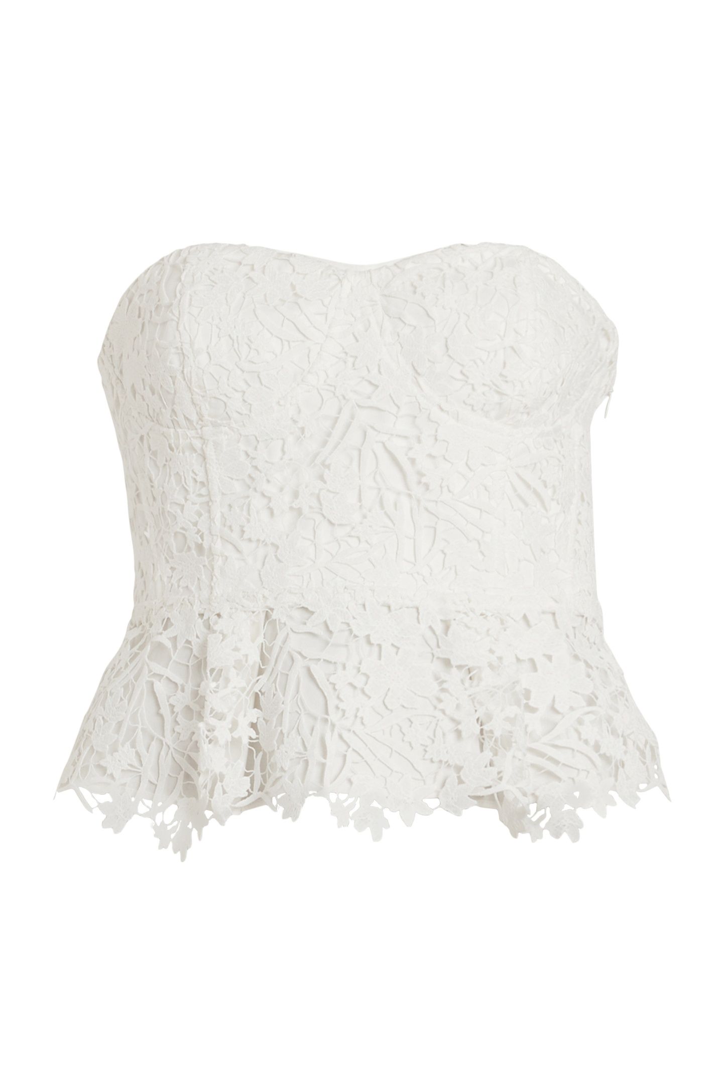 SIENNA BRODERIE TOP CHALK WHITE 5