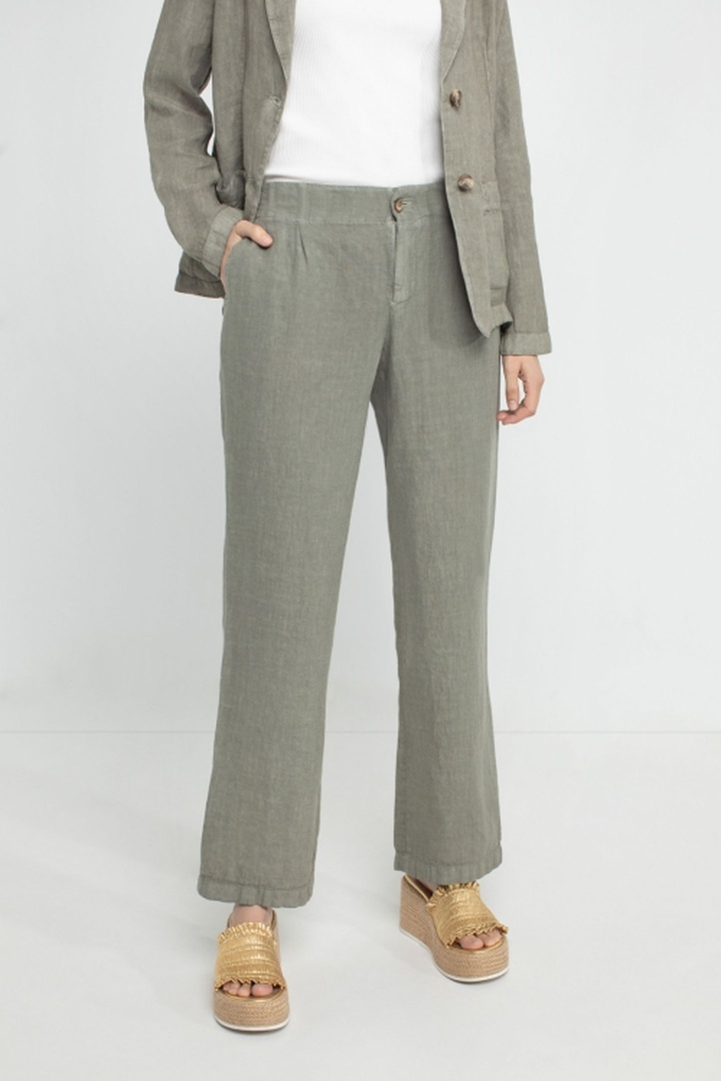 JOSE PANTS LIGHT OLIVE 2