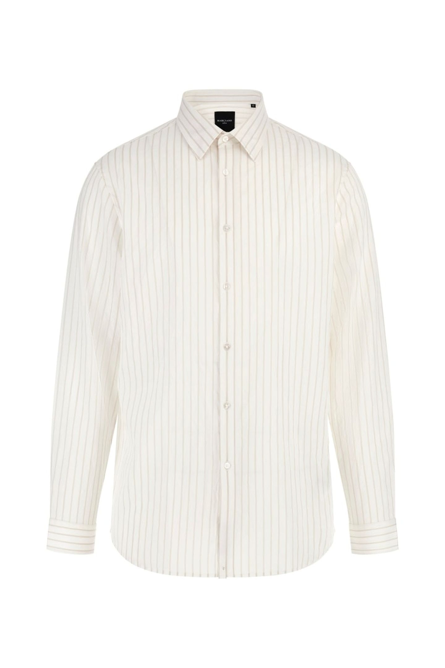 MARCIANO BY GUESS JOE IT COLLAR NOTCHED CUFF SALT WHITE 3