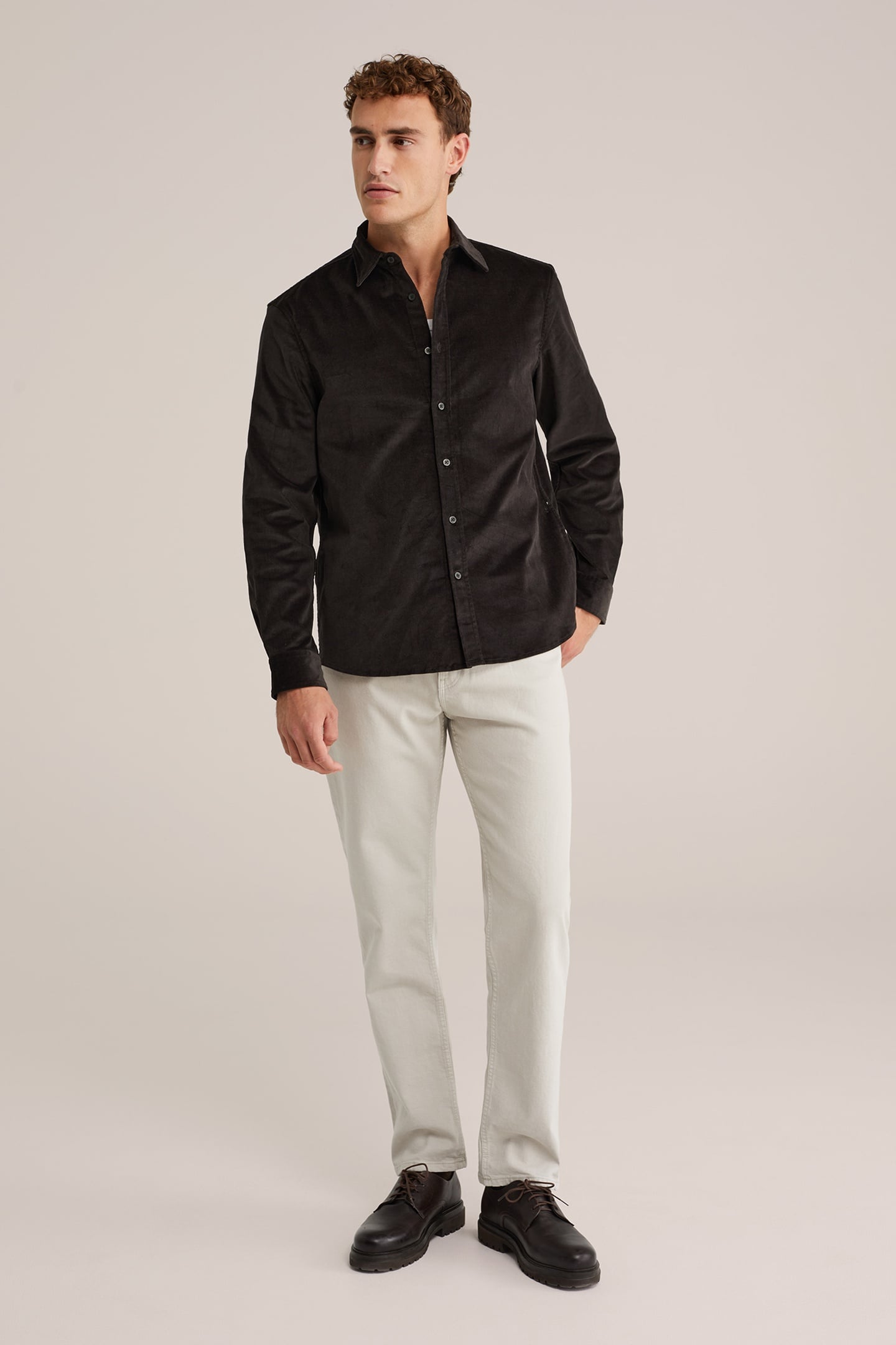 SHIRT DARK BROWN 3