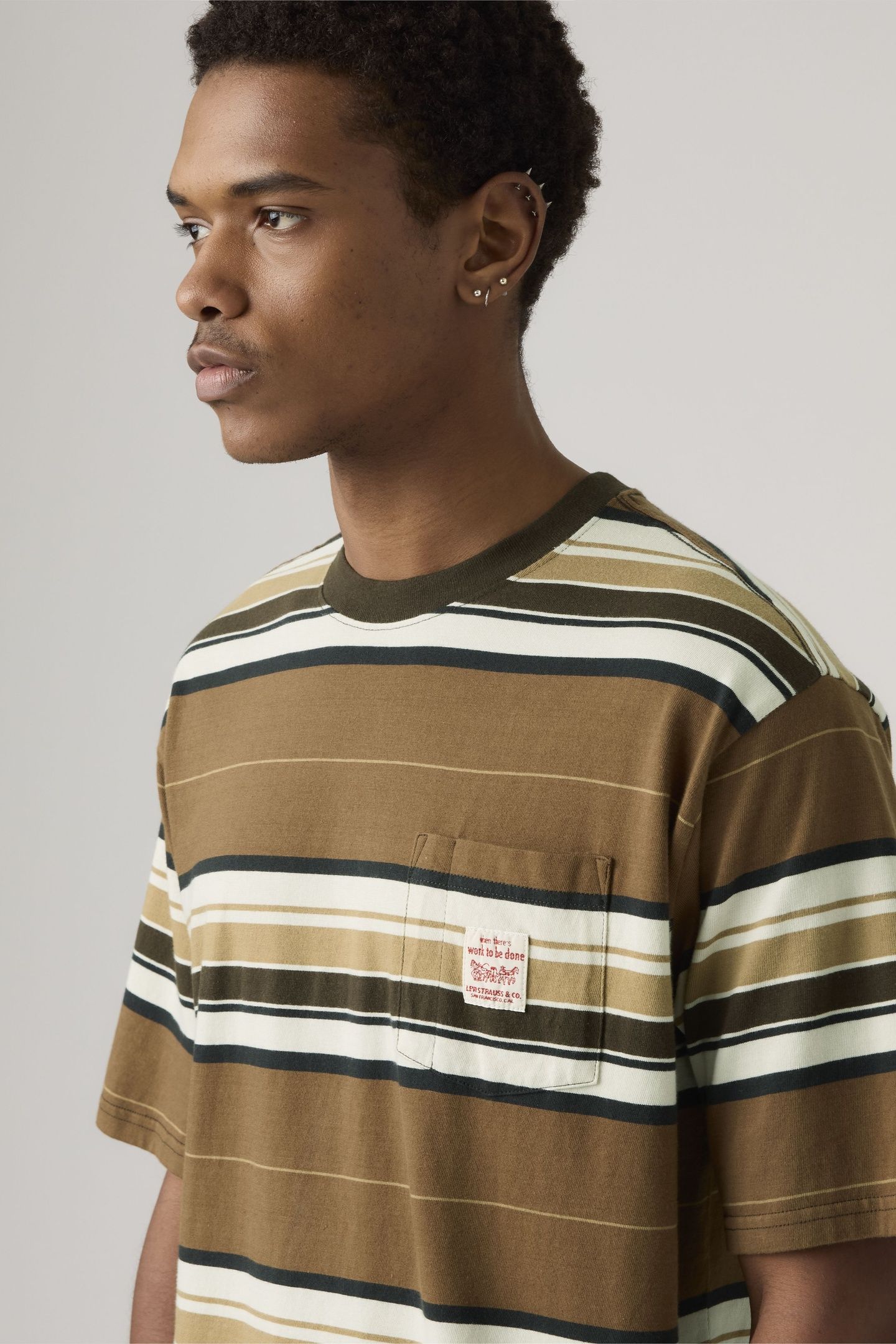 WORKWEAR TEE BROWN 6