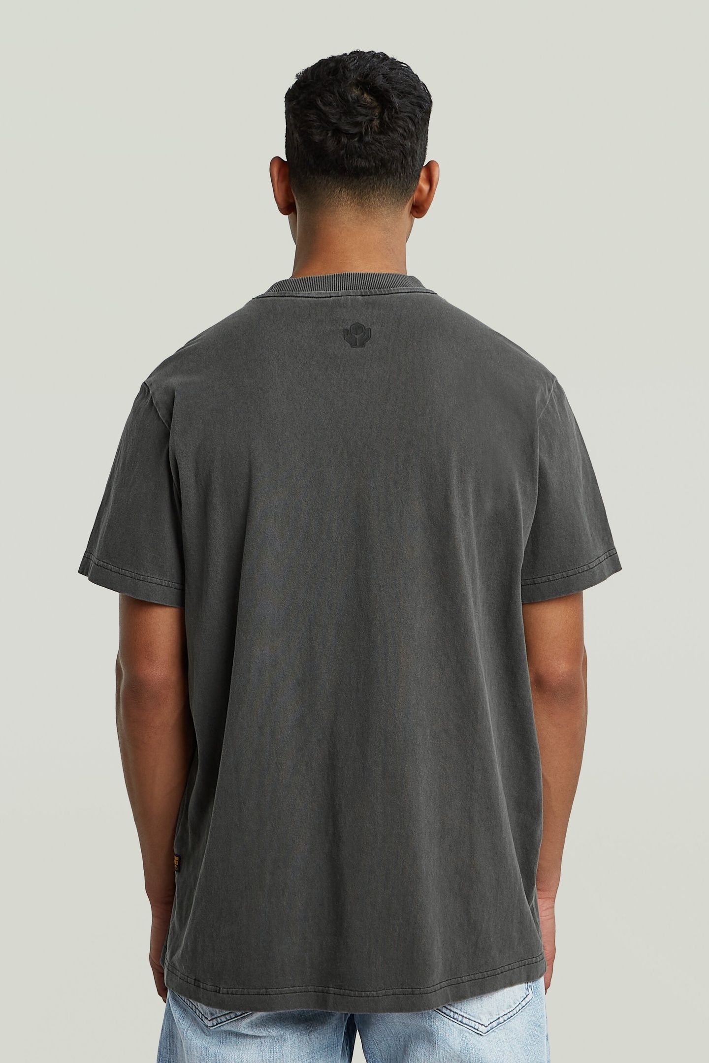 MULTI LOGO OVERDYED LOOSE R T DK BLACK GD 3
