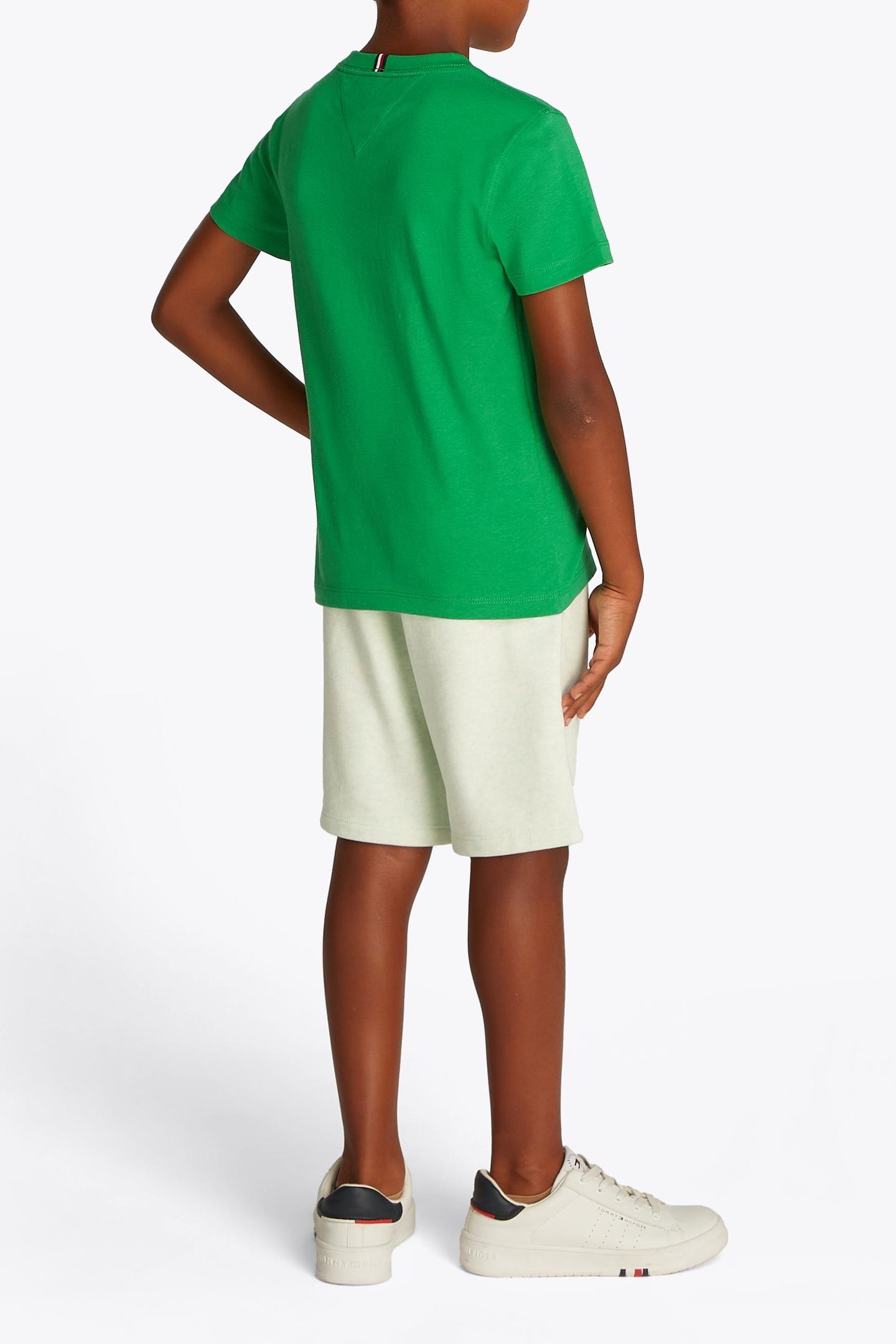 BOYS ESSENTIAL COTTON TEE RADIANT GREEN 4
