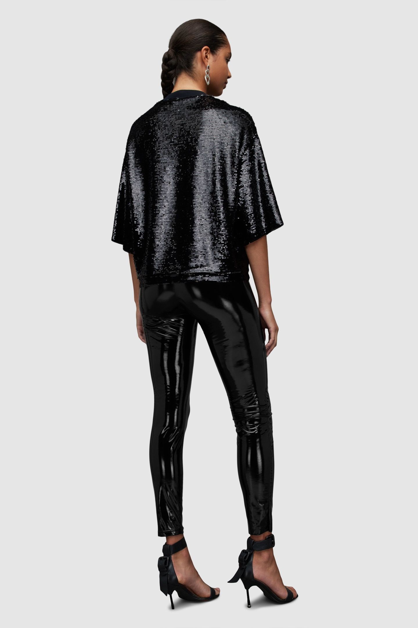CORA SHINE LEGGINGS BLACK 3