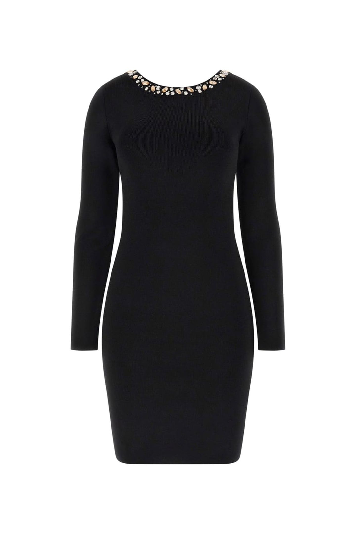 MARCIANO BY GUESS LAUREN BANDAGE DRESS JET BLACK 5