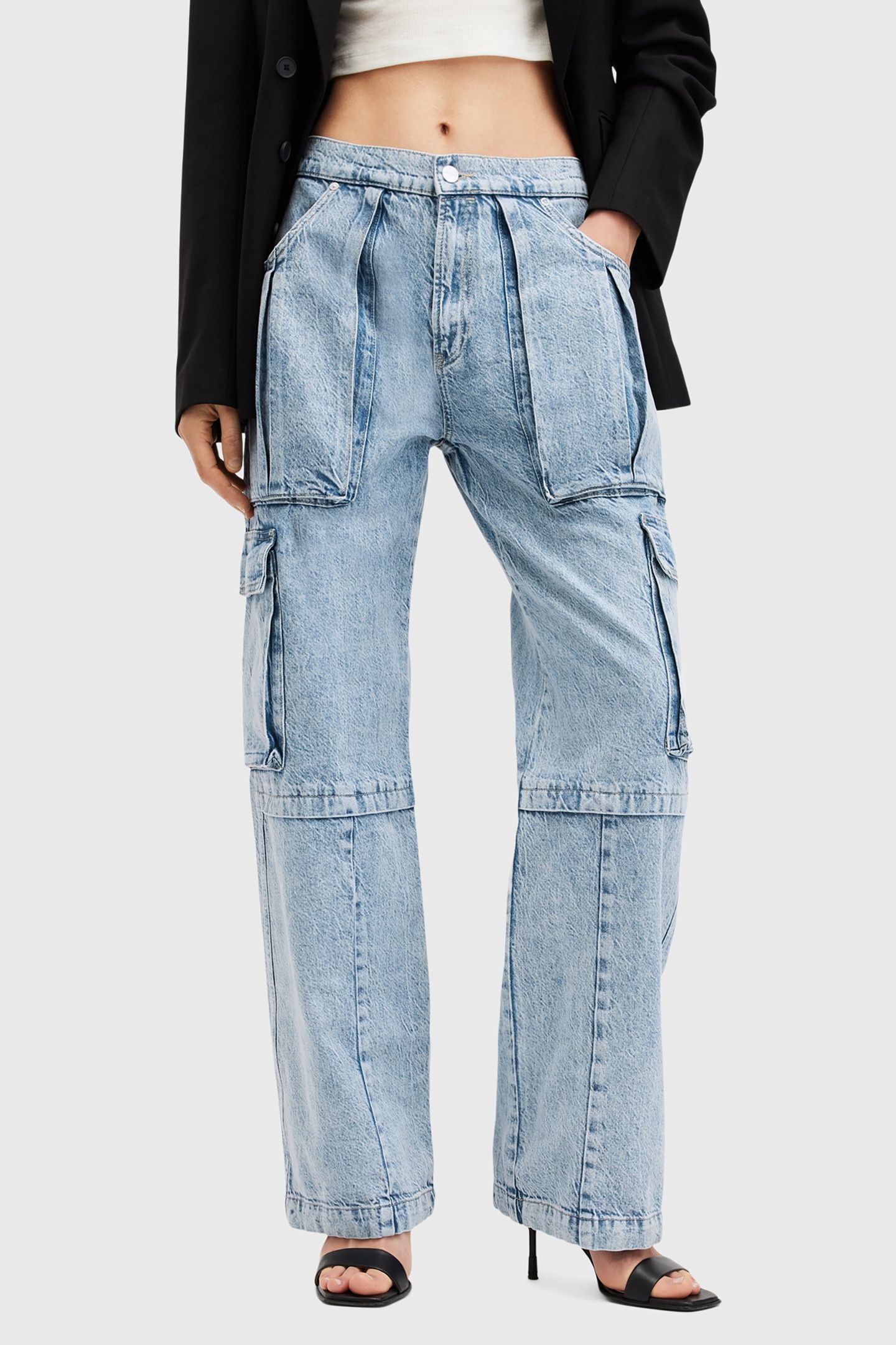 ECHO CARGO JEAN LIGHT INDIGO 6