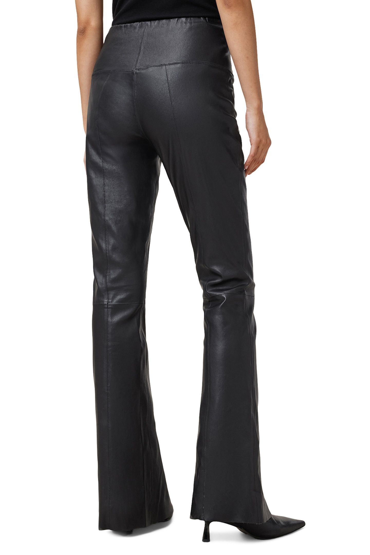 CORA FLARE LEGGINGS BLACK 4
