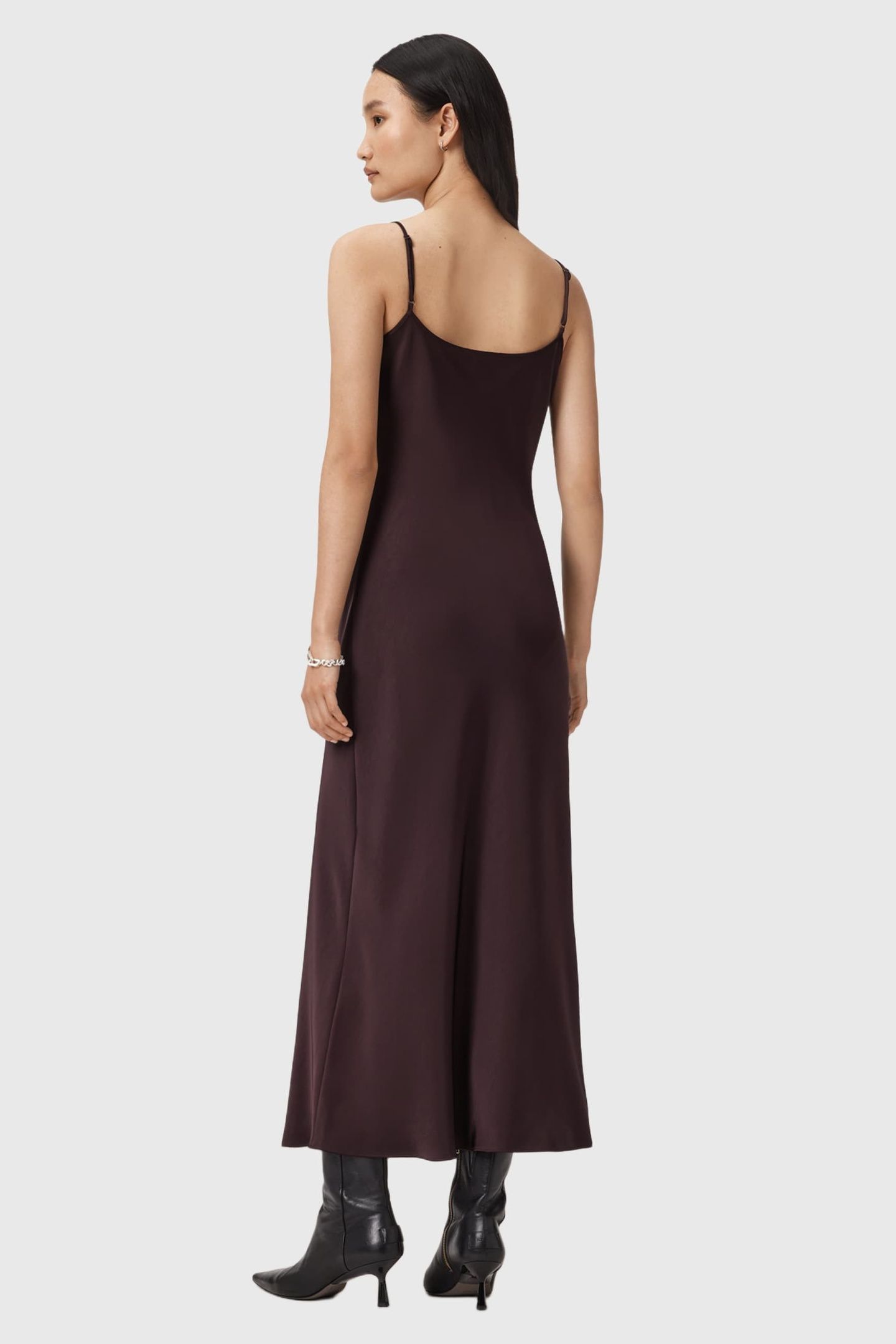 HADLEY DRESS OXBLOOD RED 2