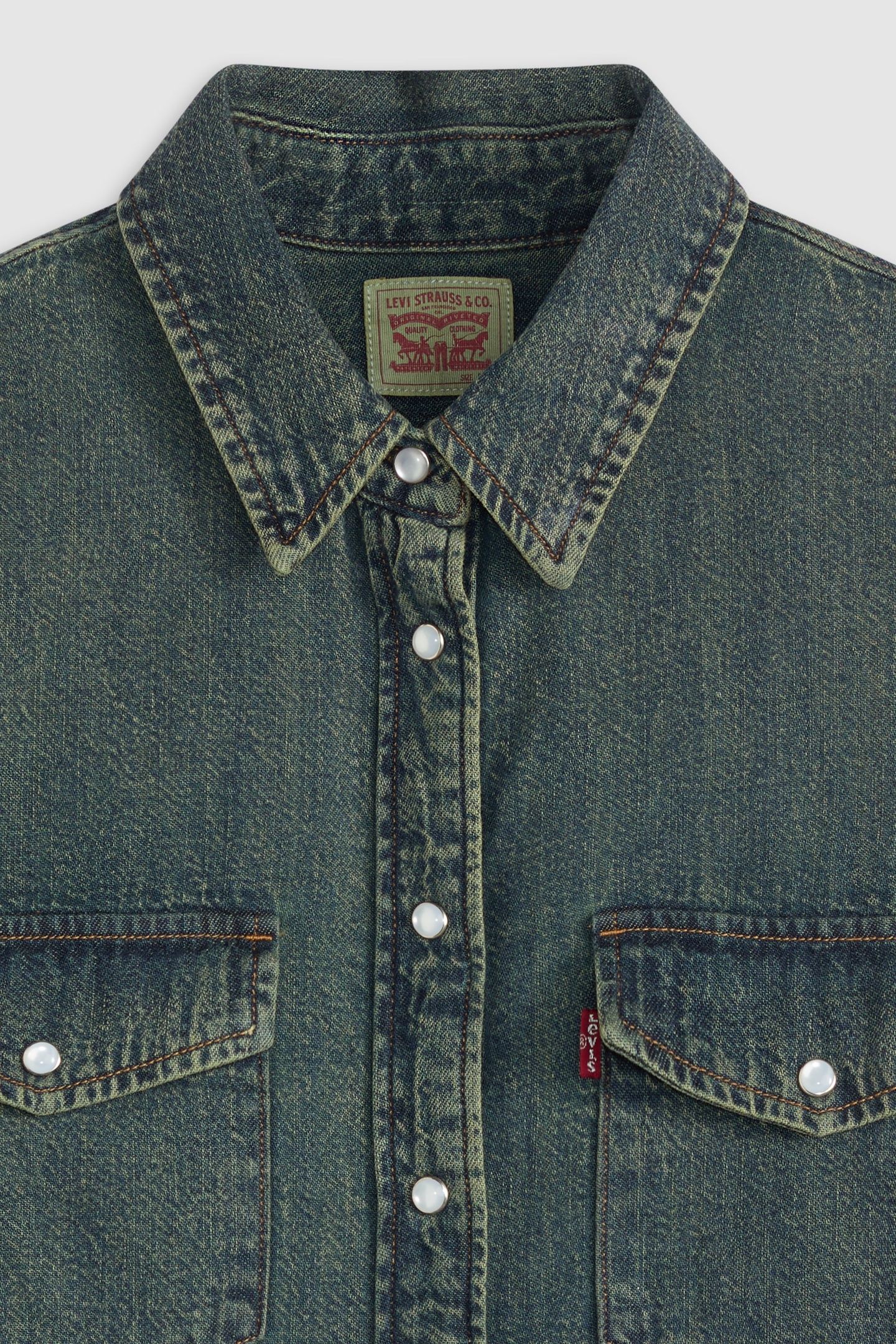 ESSENTIAL WESTERN SHIRT BLUE 5