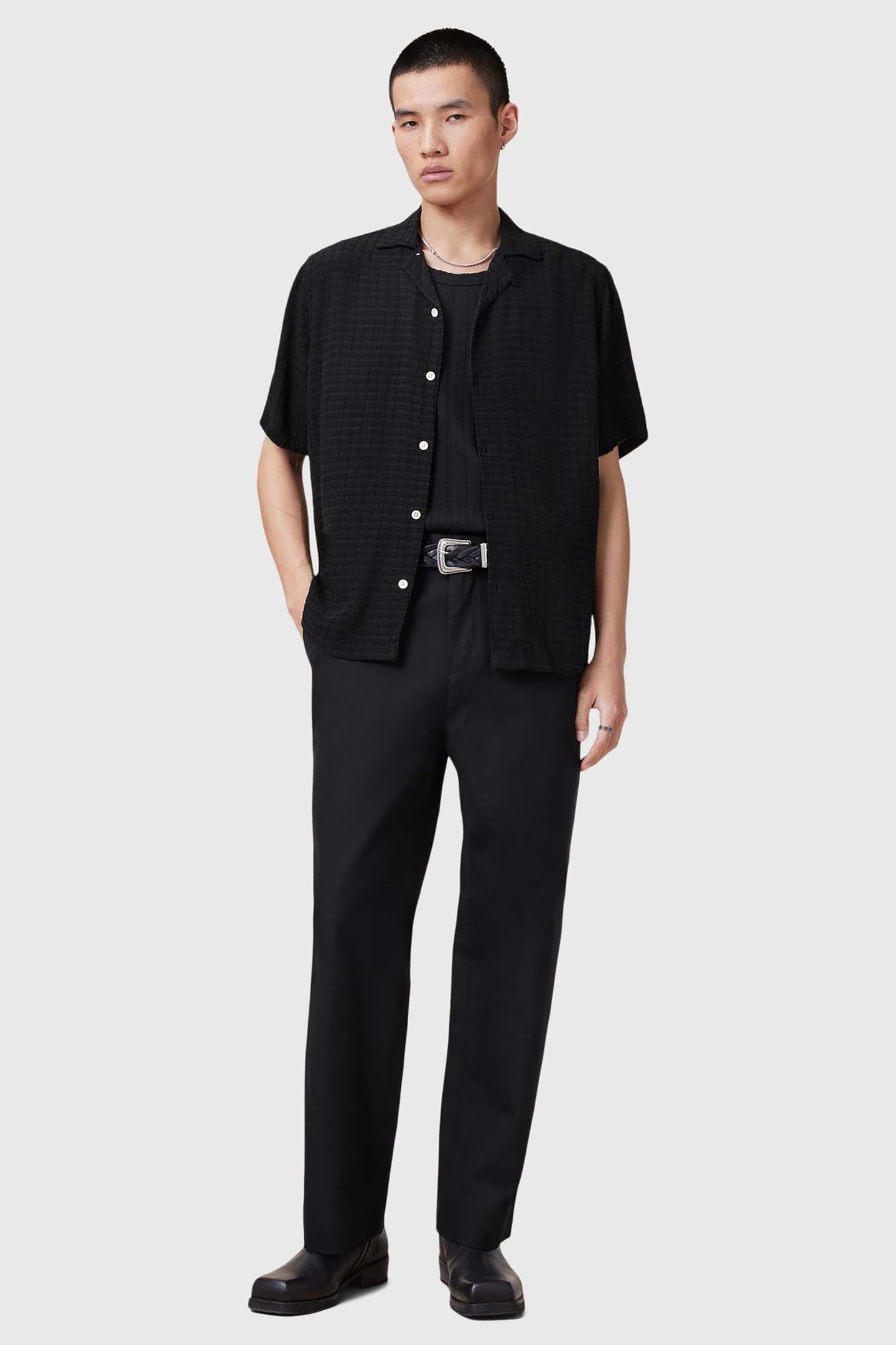 MADIN SS SHIRT CADET BLACK 1
