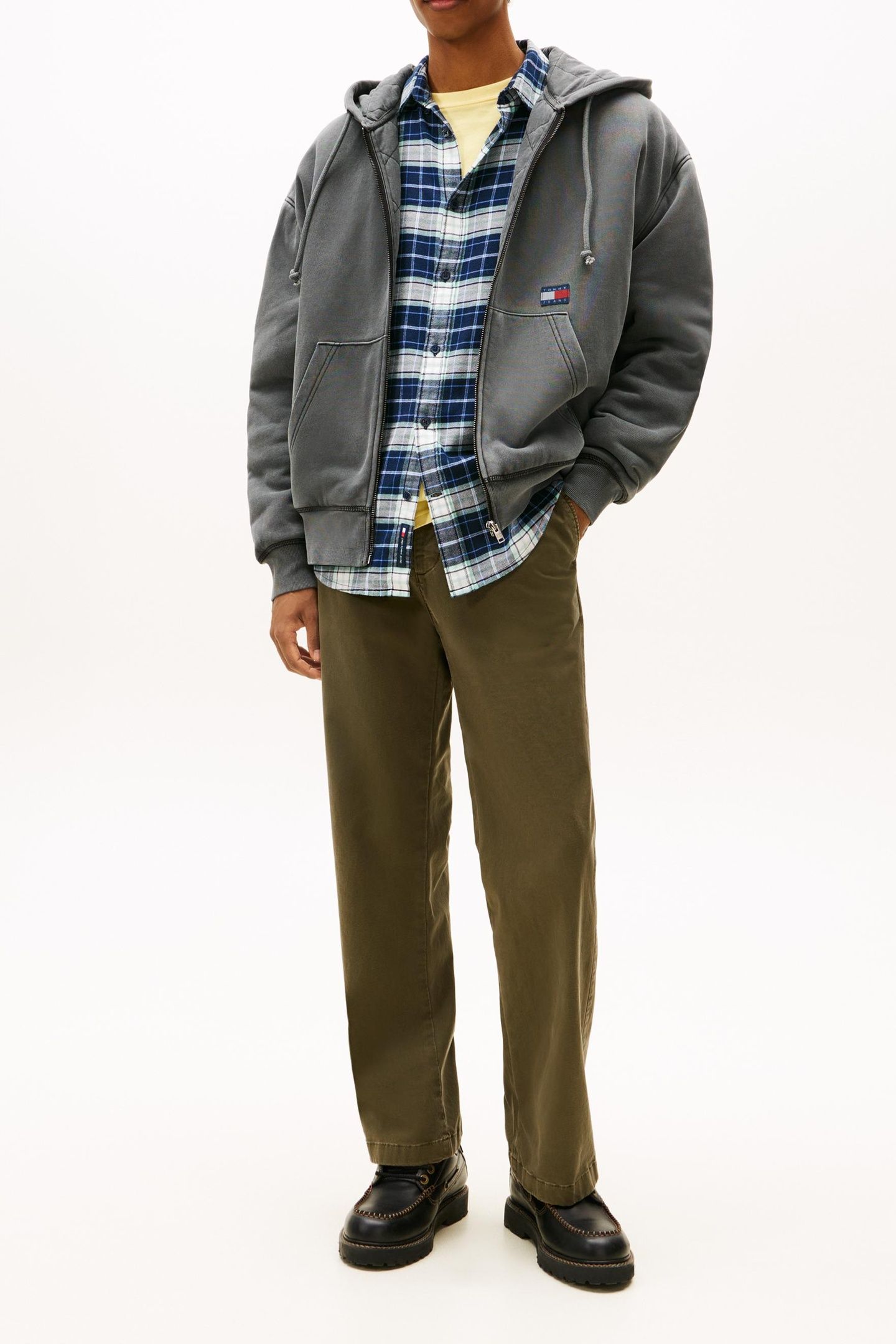 OTIS COTTON TWILL CHINO DARK GREENERY 2