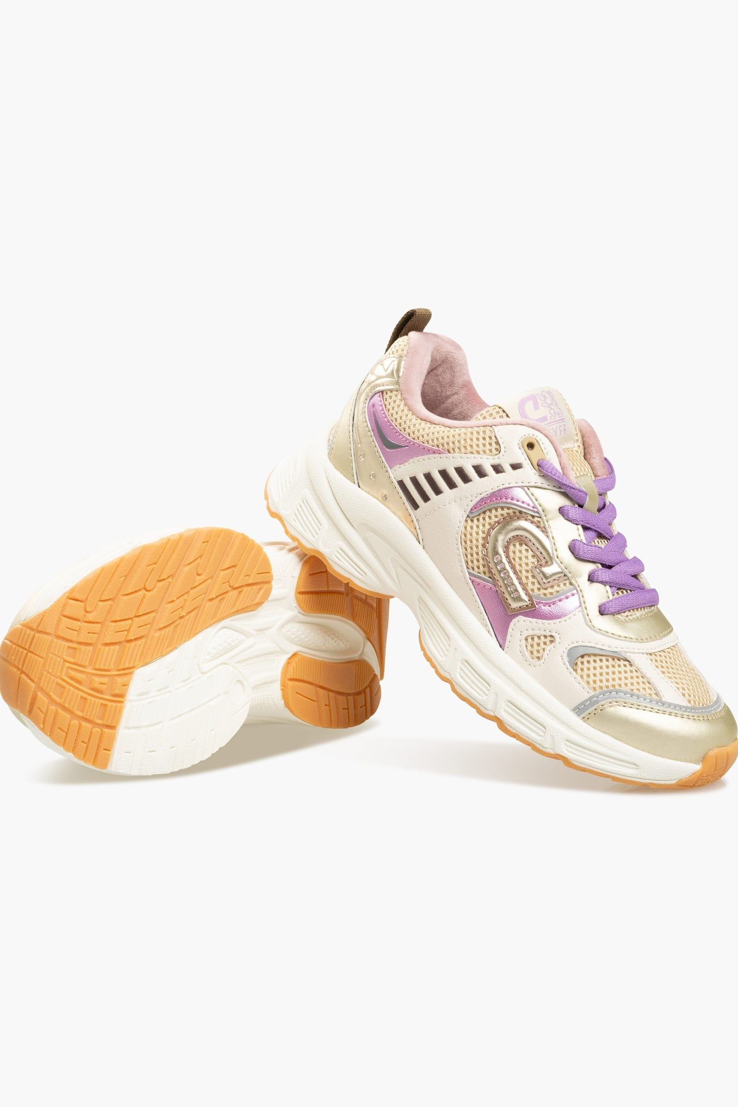GIRLS MARTI PURPLE/GOLD 4