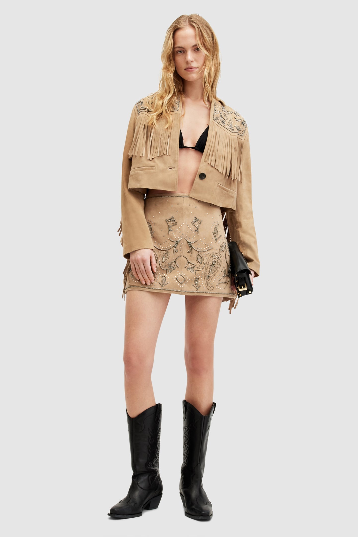 CORINNA SHAI BLAZER TAN BROWN 1