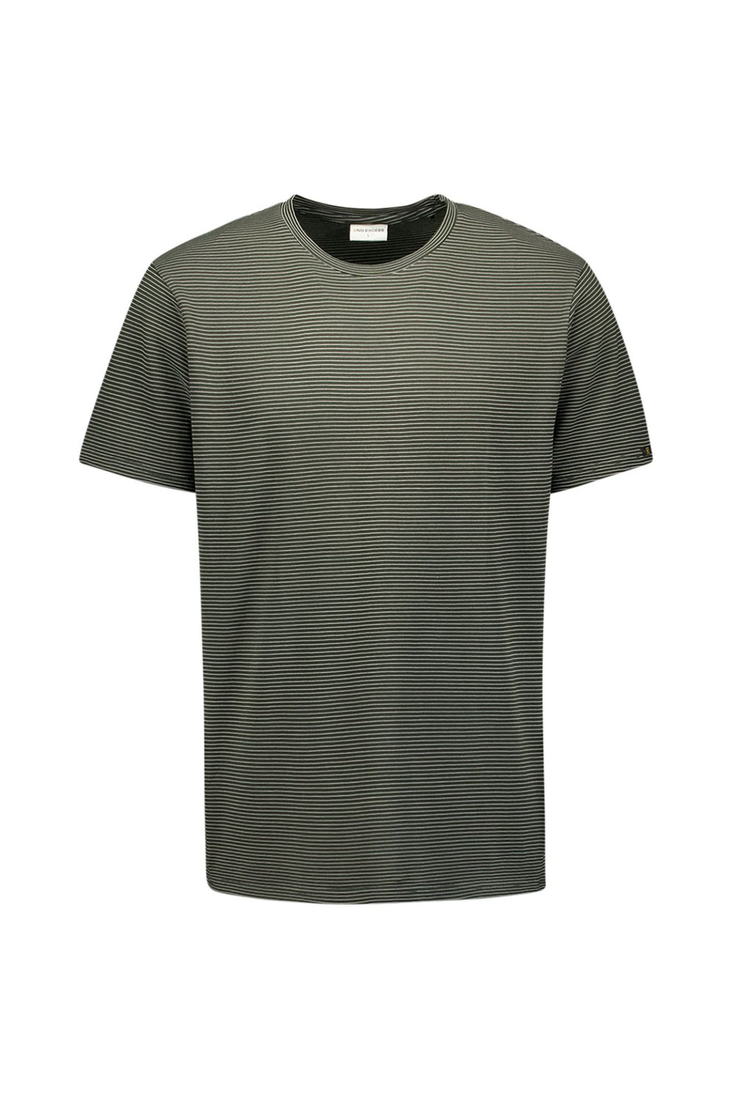 T-SHIRT CREWNECK STRIPES DARK STEEL 4