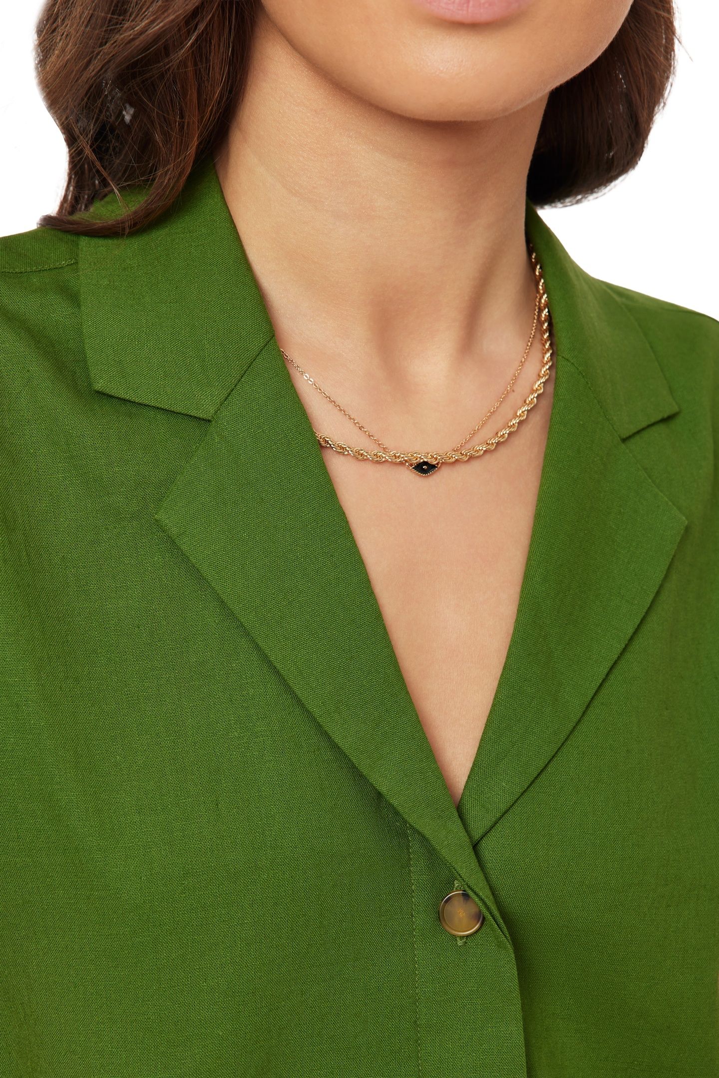 LOOSE DOLMAN SLEEVE TOP GARDEN GREEN 6