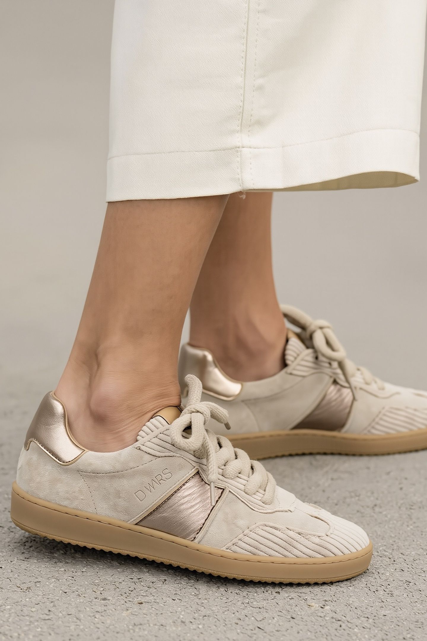 POONA CORDUROY BEIGE / STONE 2