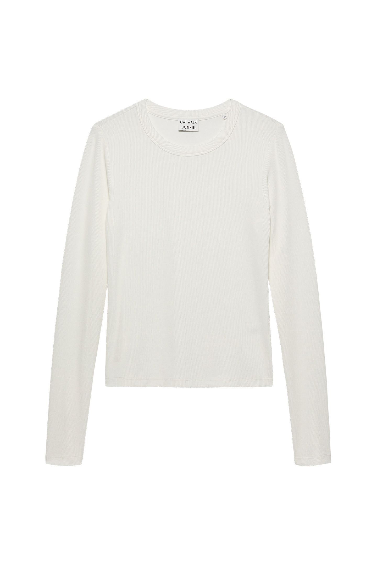 RIB LONG SLEEVE OFF WHITE 4