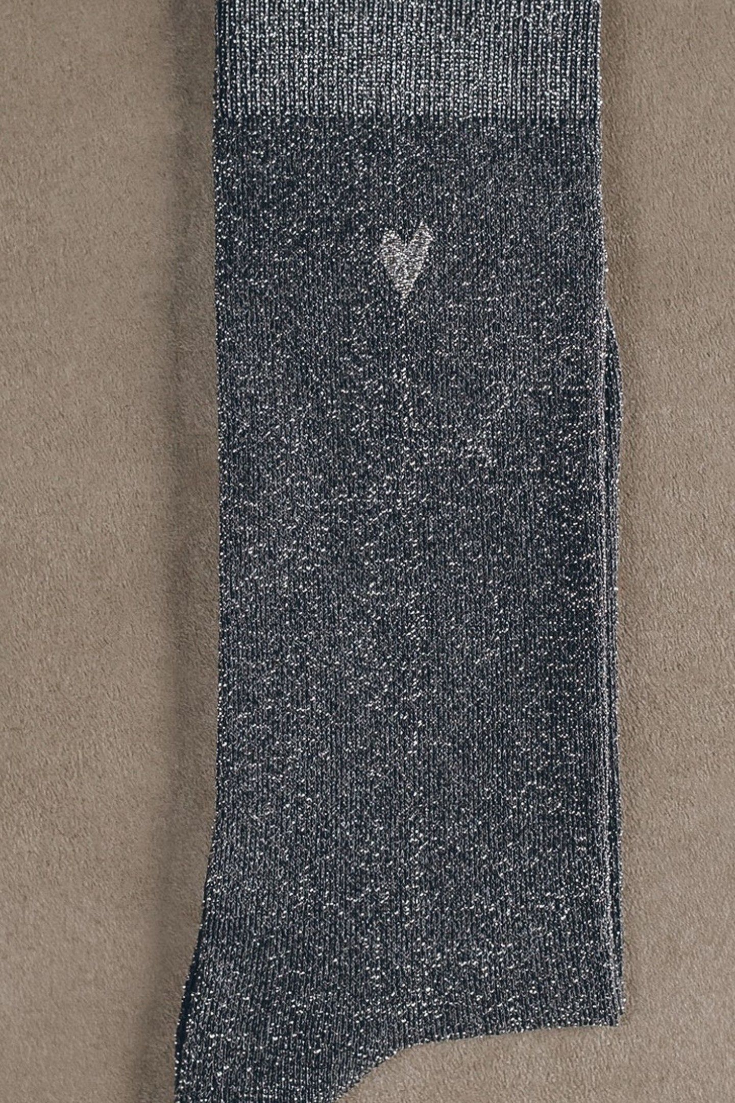 THE DARK LUREX SOCKS BLACK 3