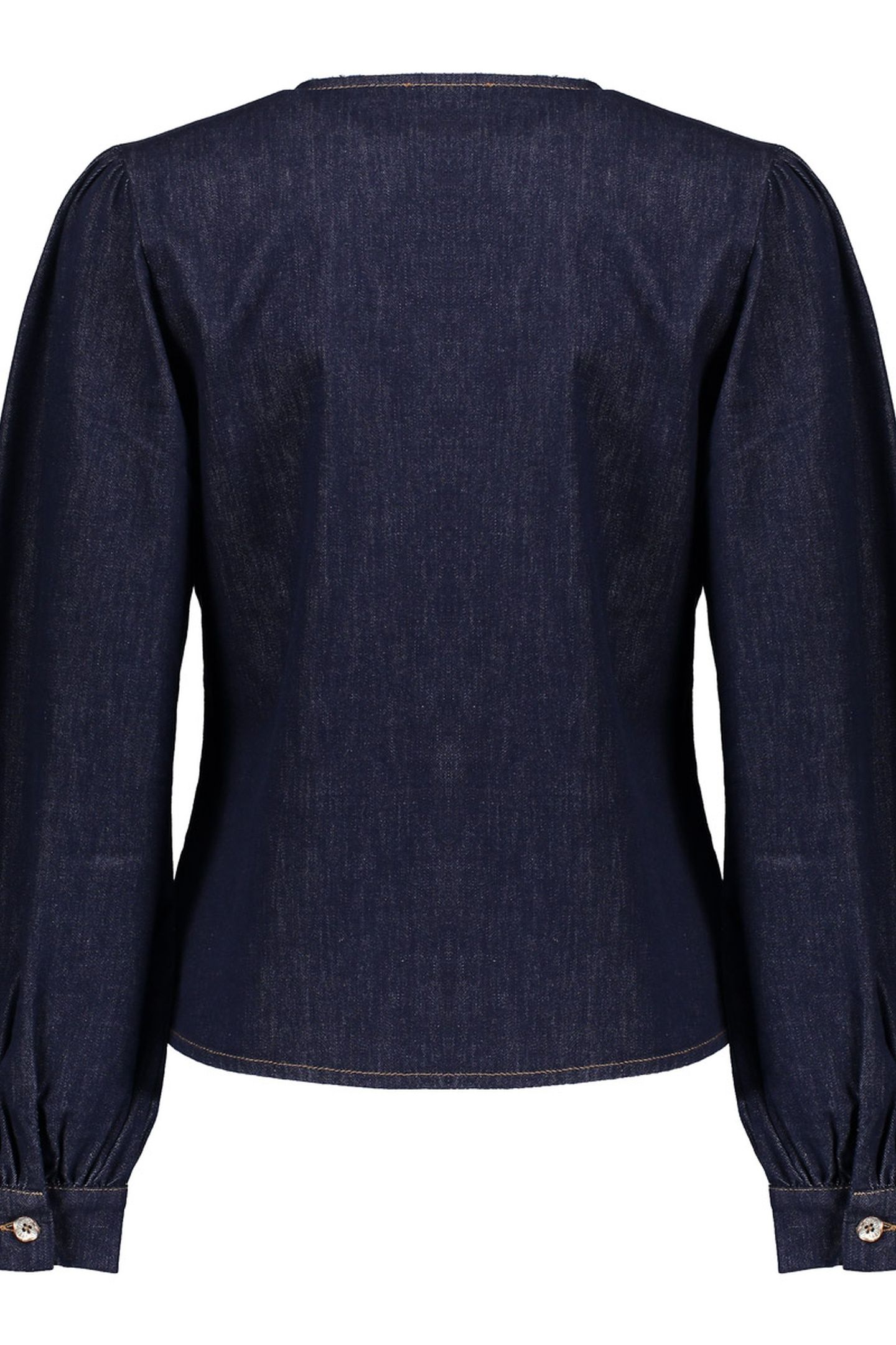 BLOUSE DENIM DARK BLUE DENIM 2