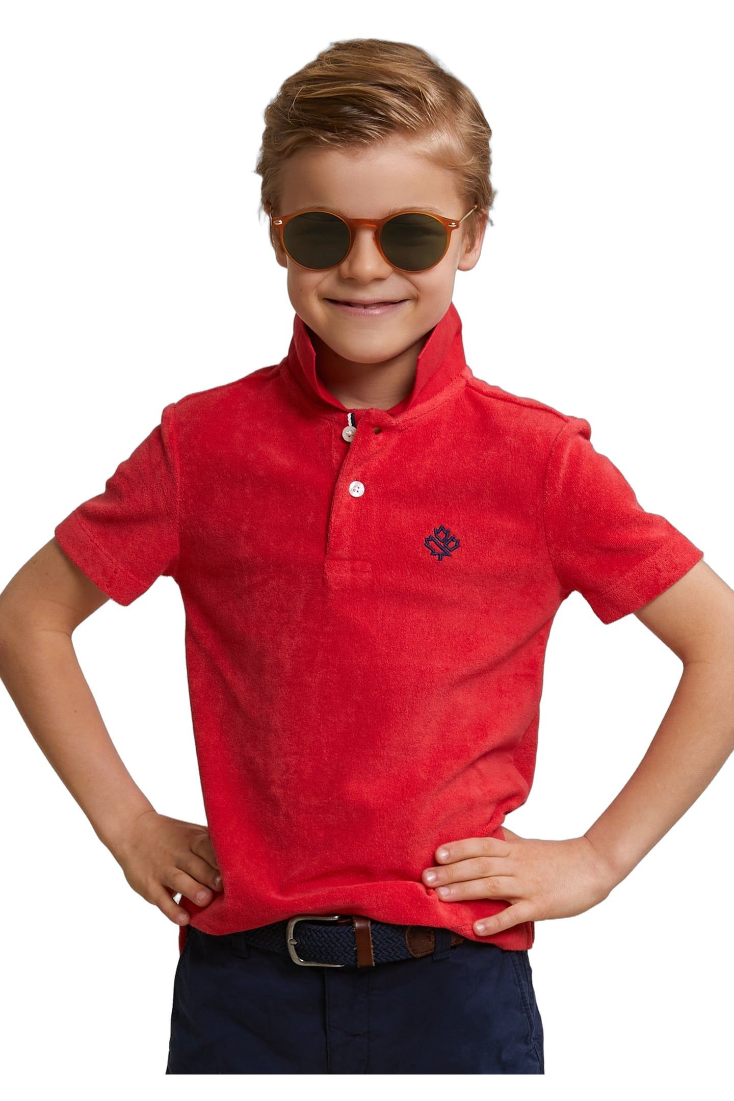 CUSTOM FIT SPONGE POLO POMEGRANATE 1