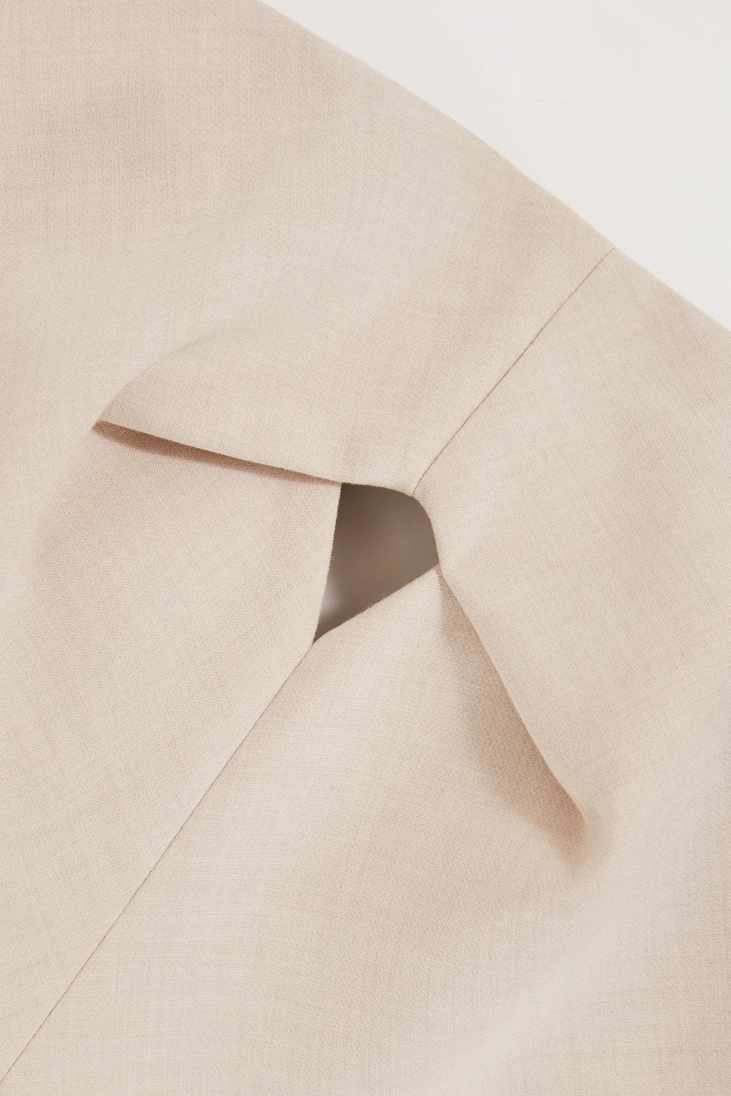 FITTED MIDI DRESS STONE NEUTRAL 5