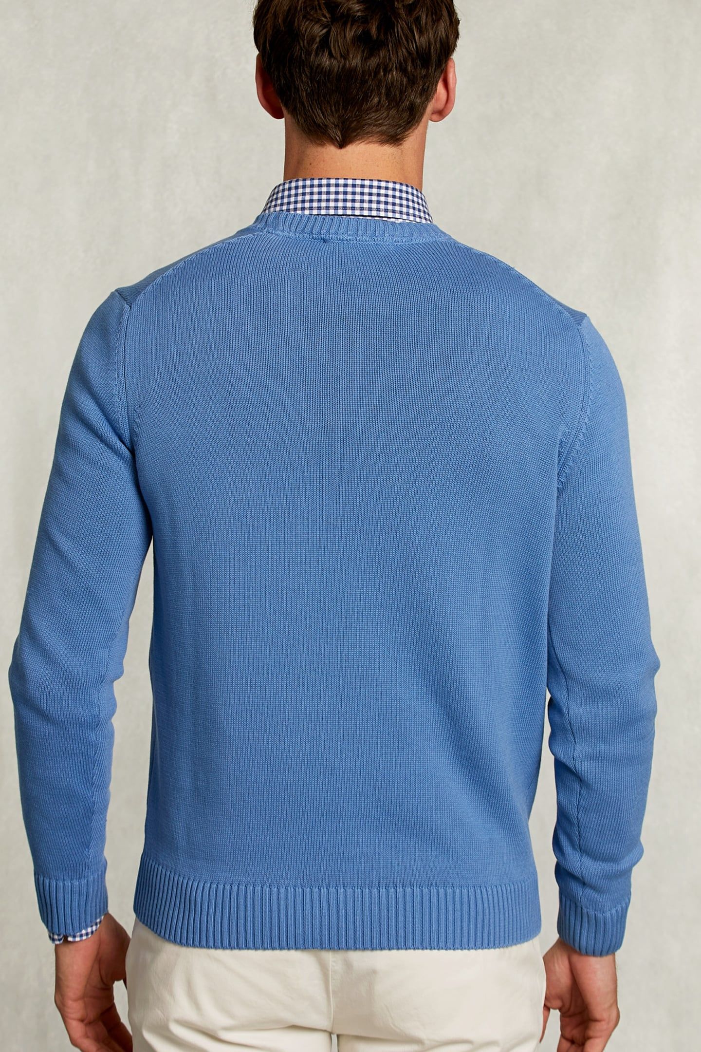 SOFT CTN CREW-NK CF SWT BLUE 2