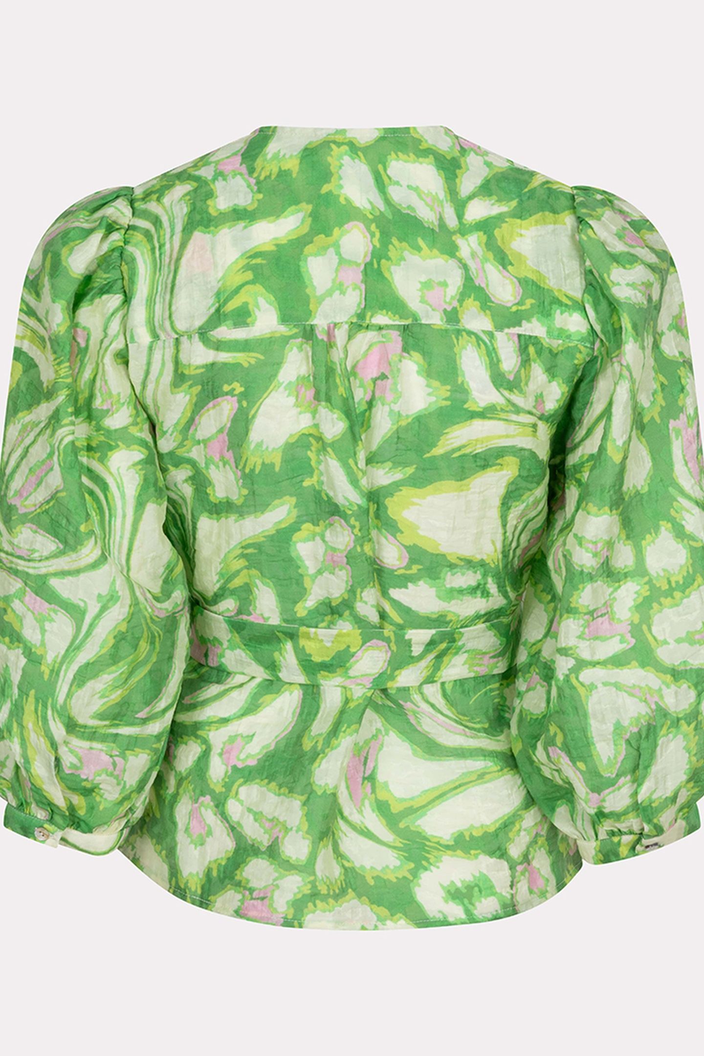 BLOUSE WRAP FLORAL TREASURE PRINT 6
