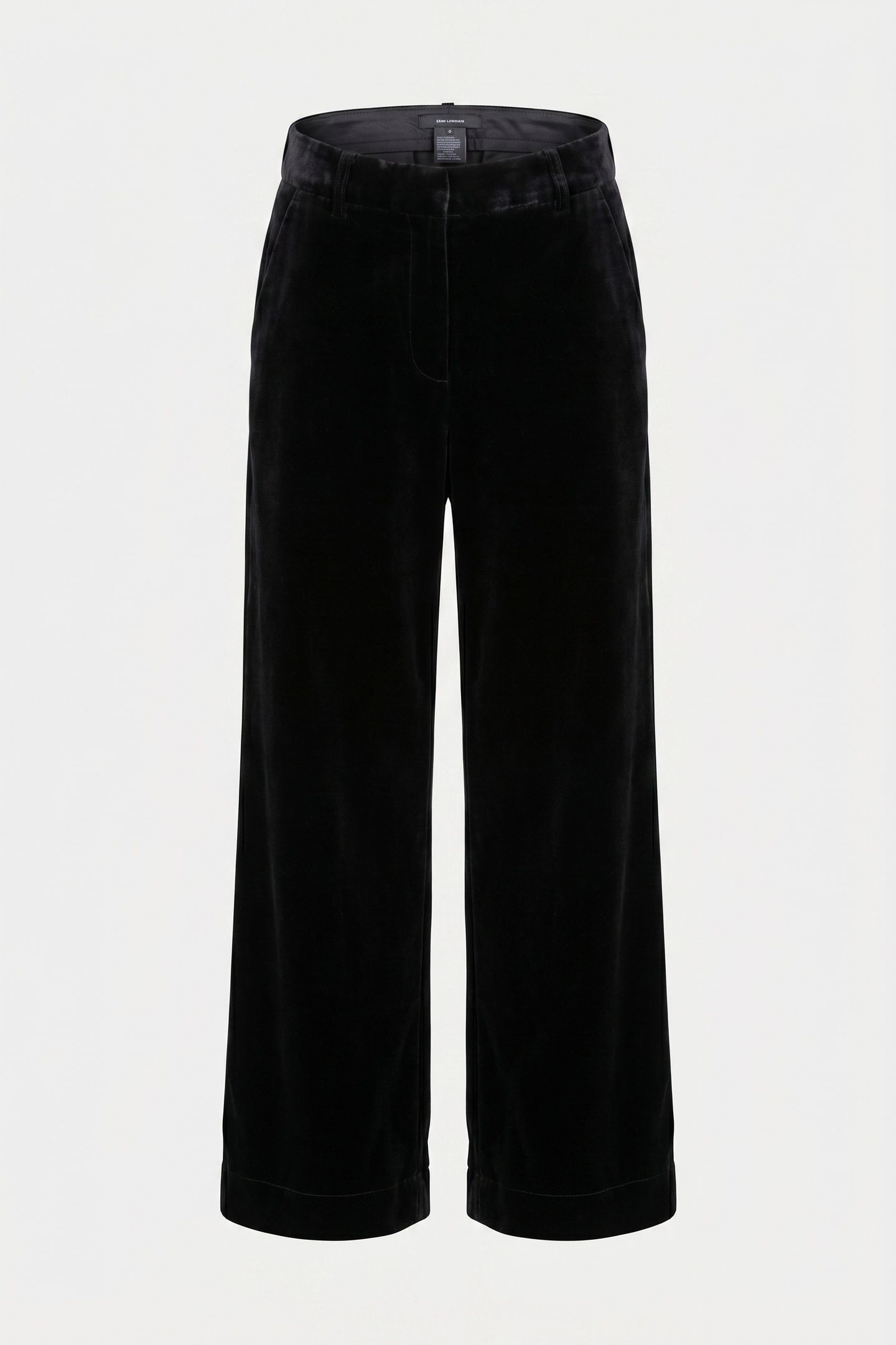ISOLINE VELVET TROUSERS BLACK 4