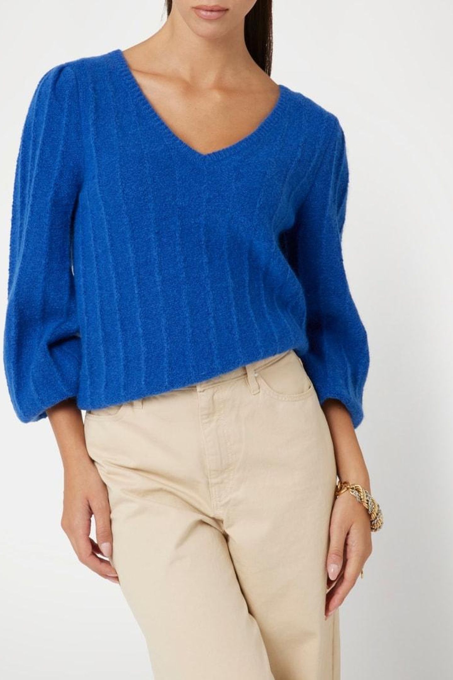 GUESS ECO LS VN MADELINE TEXTU SURFING BLUE 7