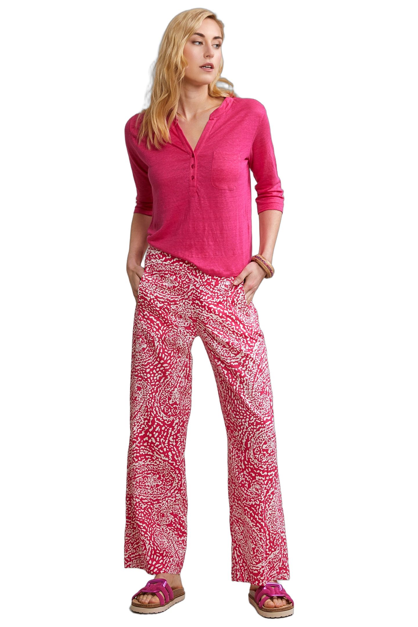 PINK FANTASY PANTS ELASTIC WAIST 3