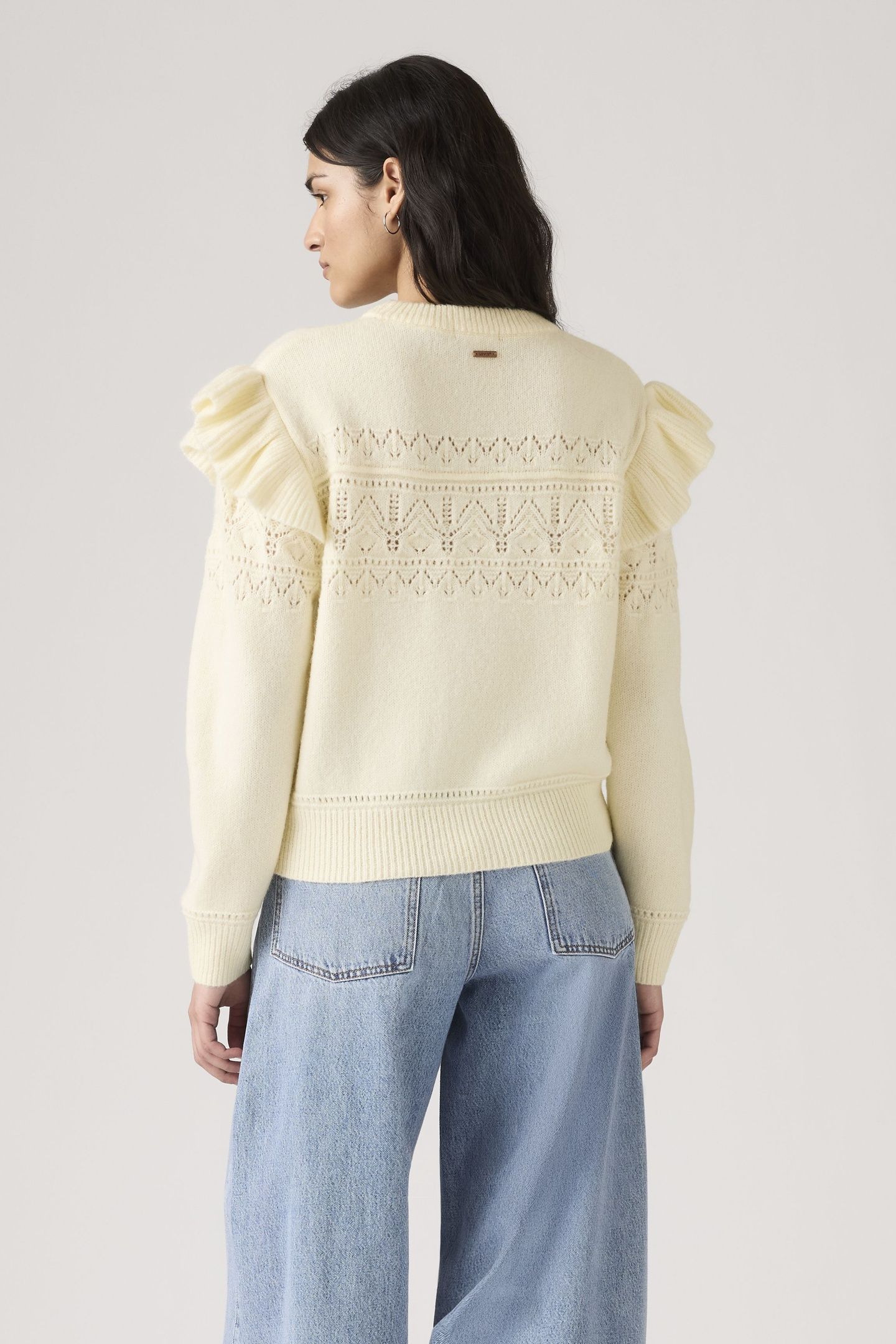 SHANE FLUTTER SLEEVE SWEATER 3