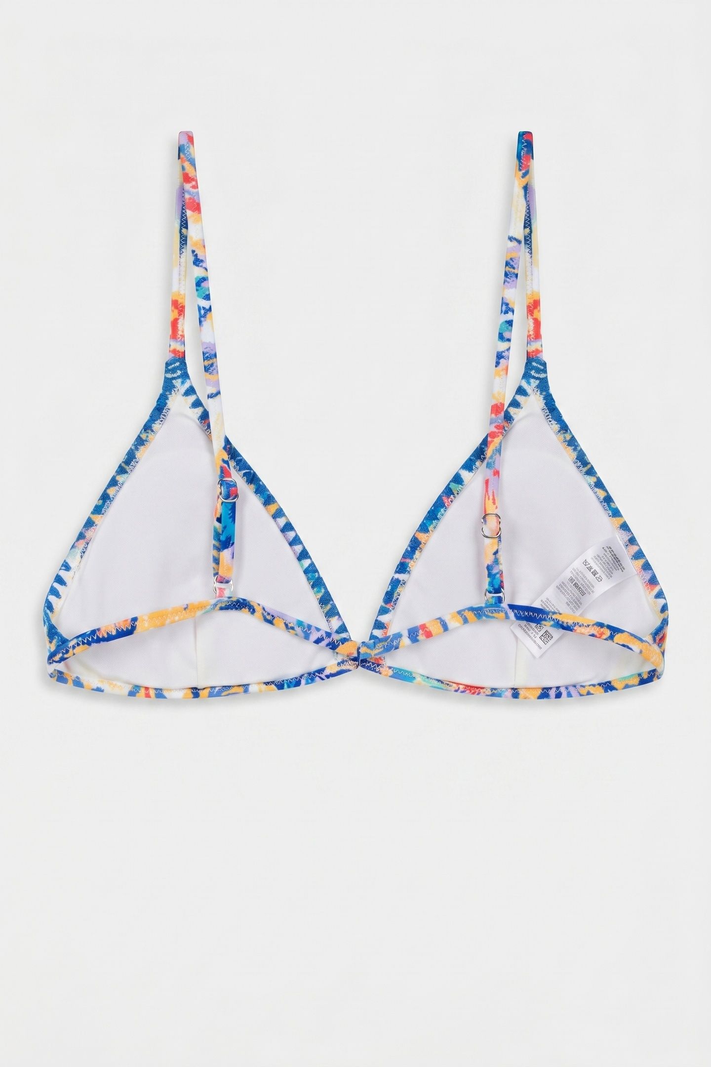 ROMY BIKINI TOP BRUNCH FLOWER BLUE BRUNCH FLOWER 3