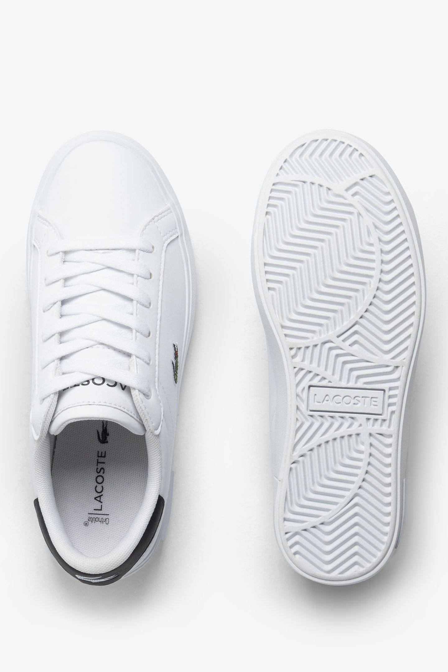 TEEN POWERCOURT SNEAKER WHITE/BLACK 8