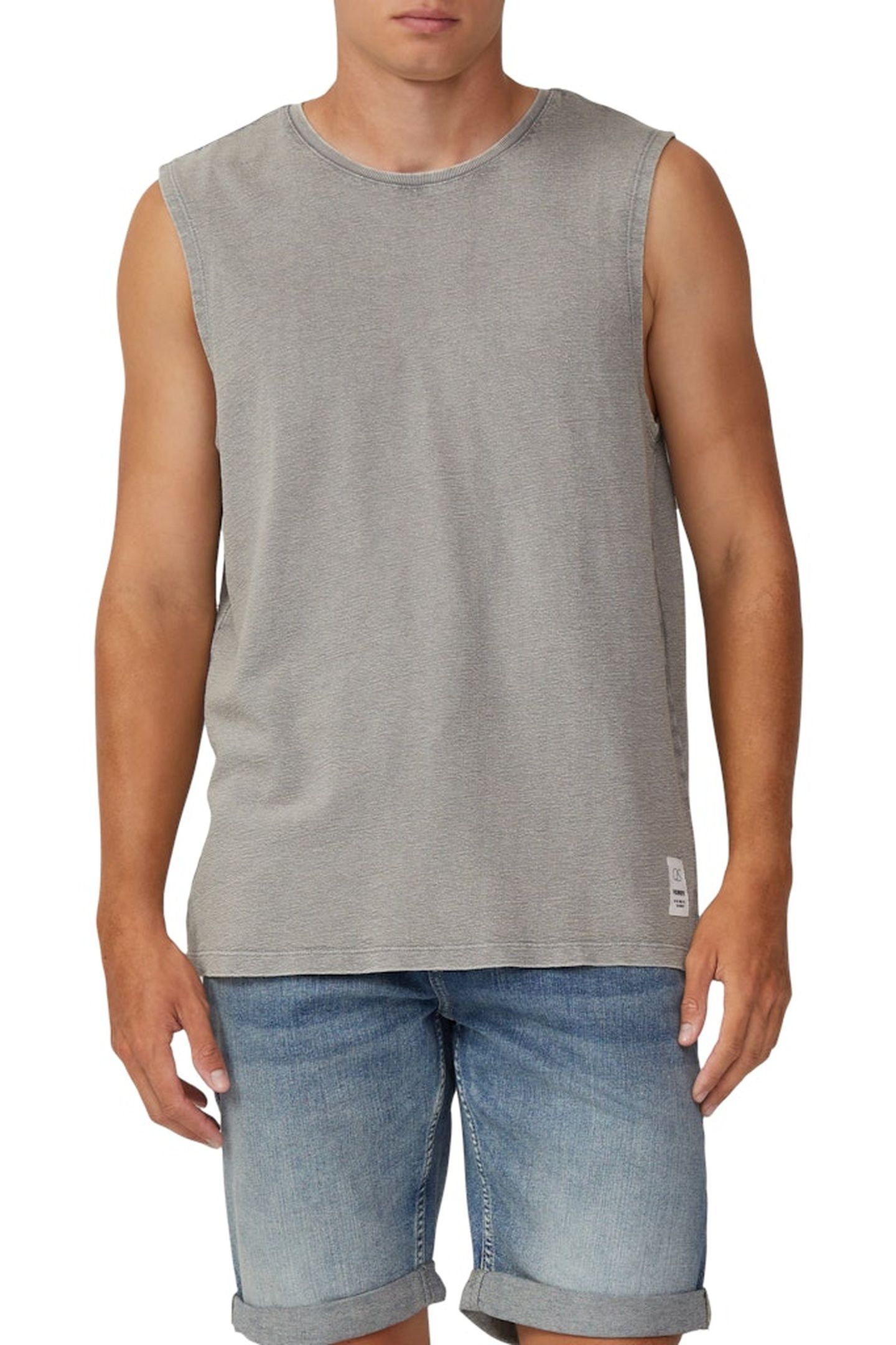 QS T-SHIRTS LIGHT GREY 2