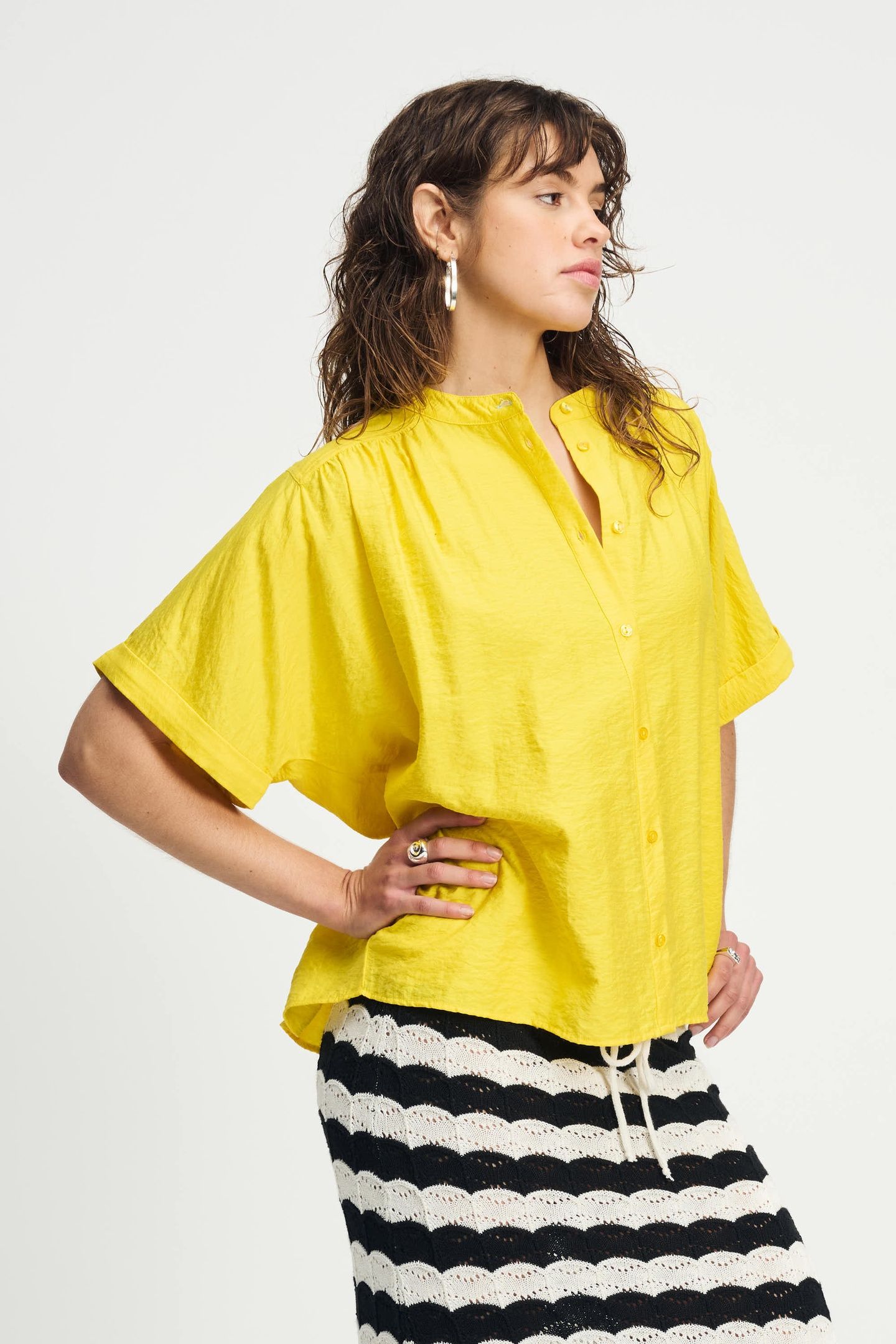 BLOUSE - SUMMER YELLOW 2