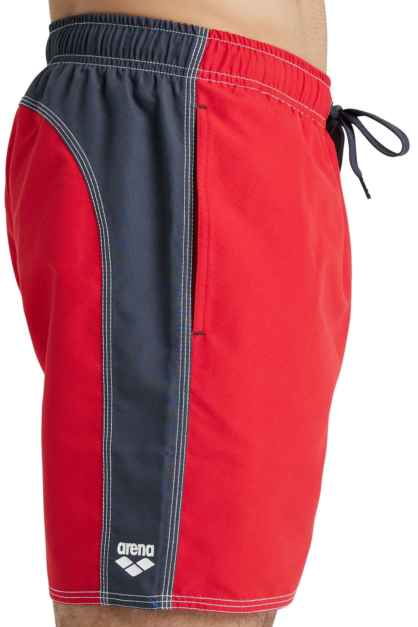 FUNDAMENTALS BICOLOR BOXER RED-ASPHALT 2