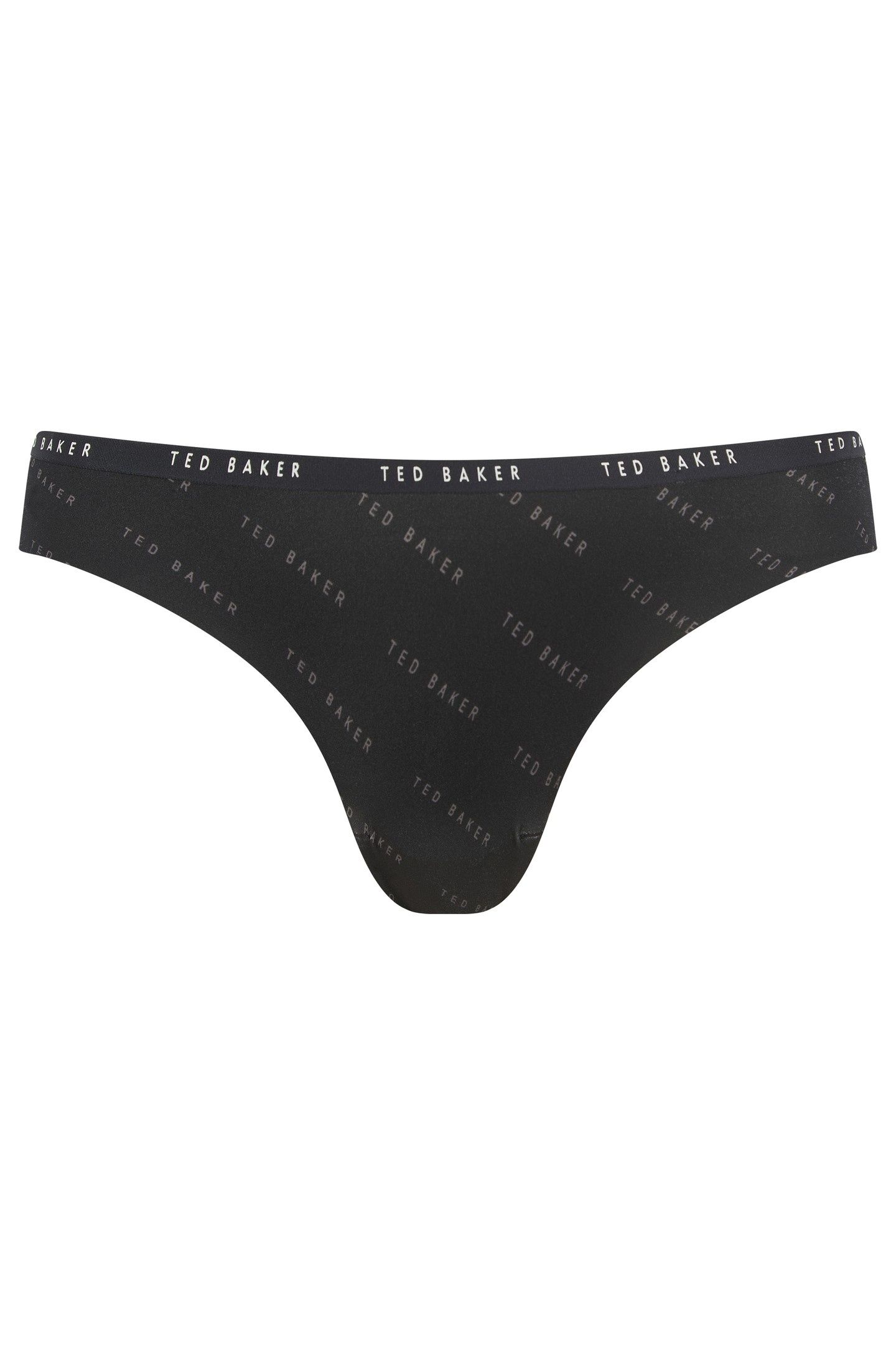 MILA 3PK EMBOSSED BRIEF WHITE/BLACK/CREAM 3
