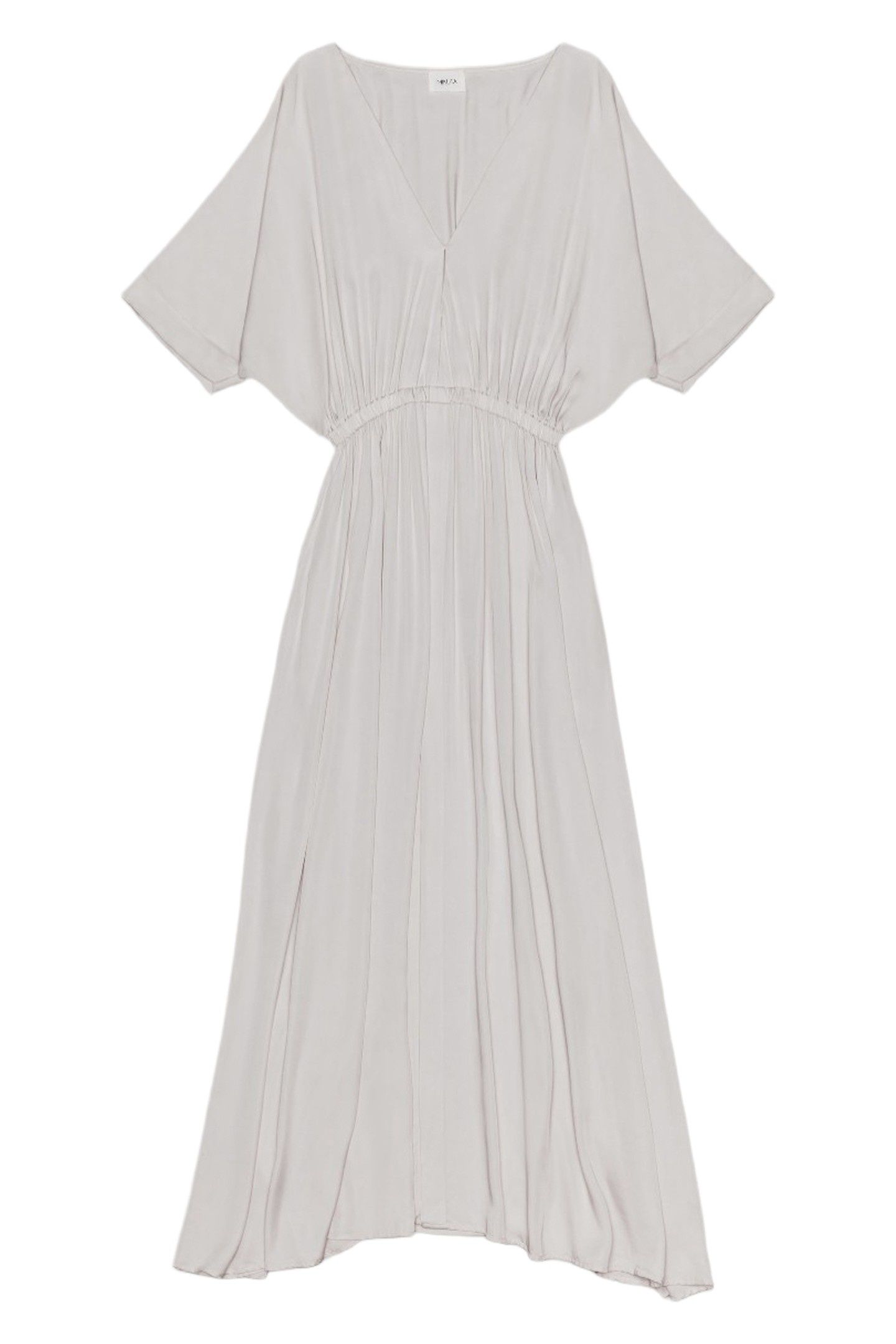 THE LIGHT LONG CHILL DRESS ECRU 3
