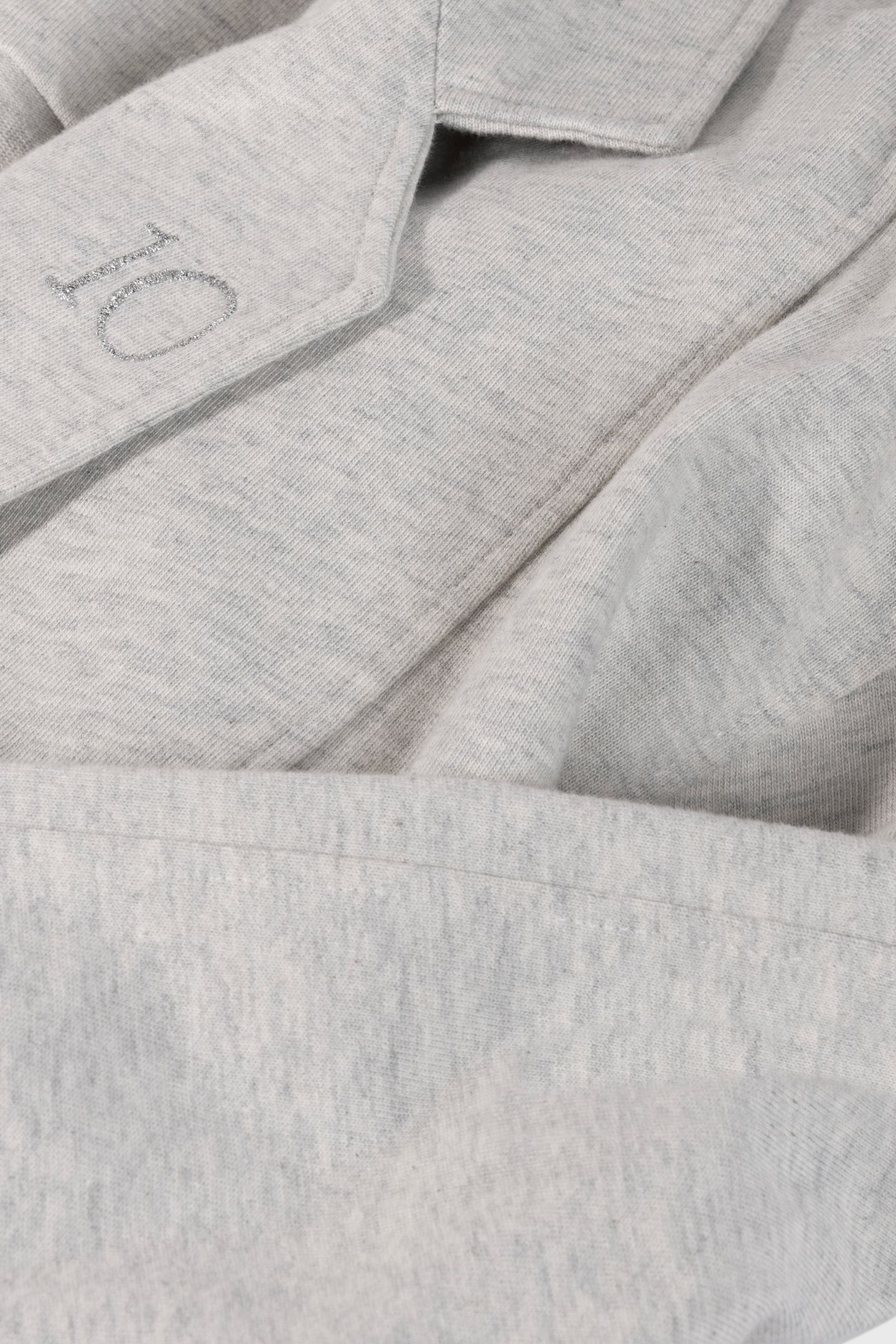 LONG BLAZER JERSEY LIGHT GREY MELEE 8