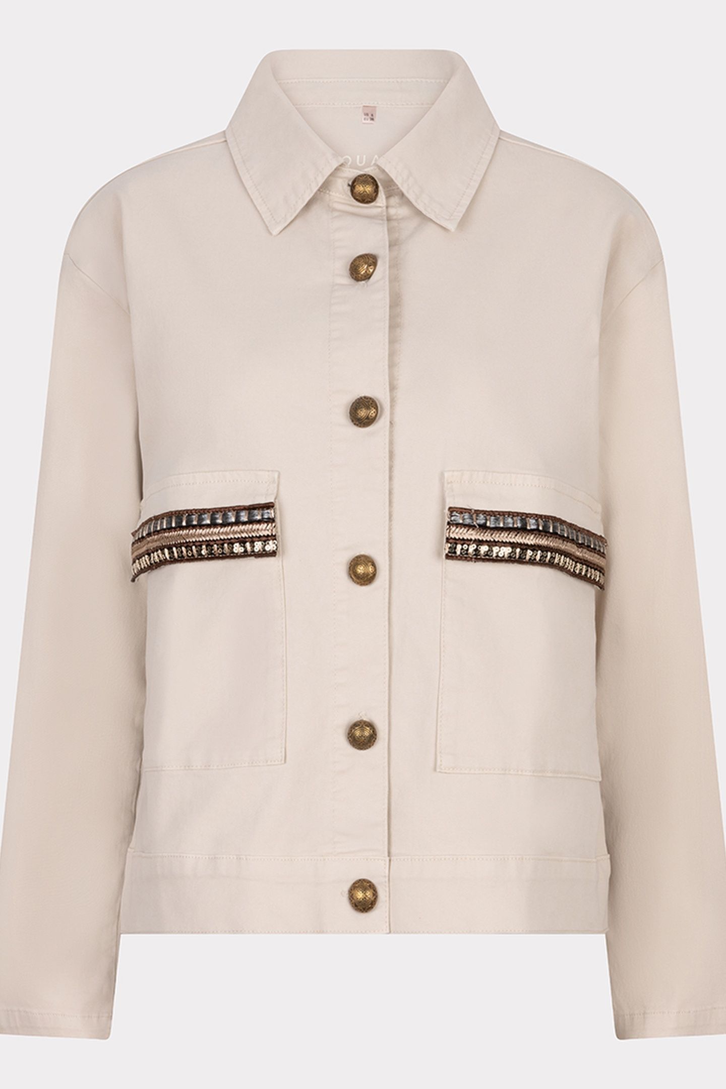 JACKET FANCY EMBELLISHMENT SAND 4