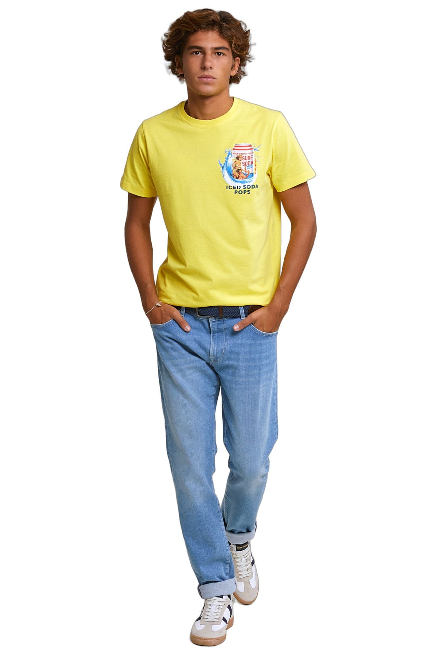 NORMAL FIT BASIC T-SHIRT SHORT SLEEVES LEMONADE 2