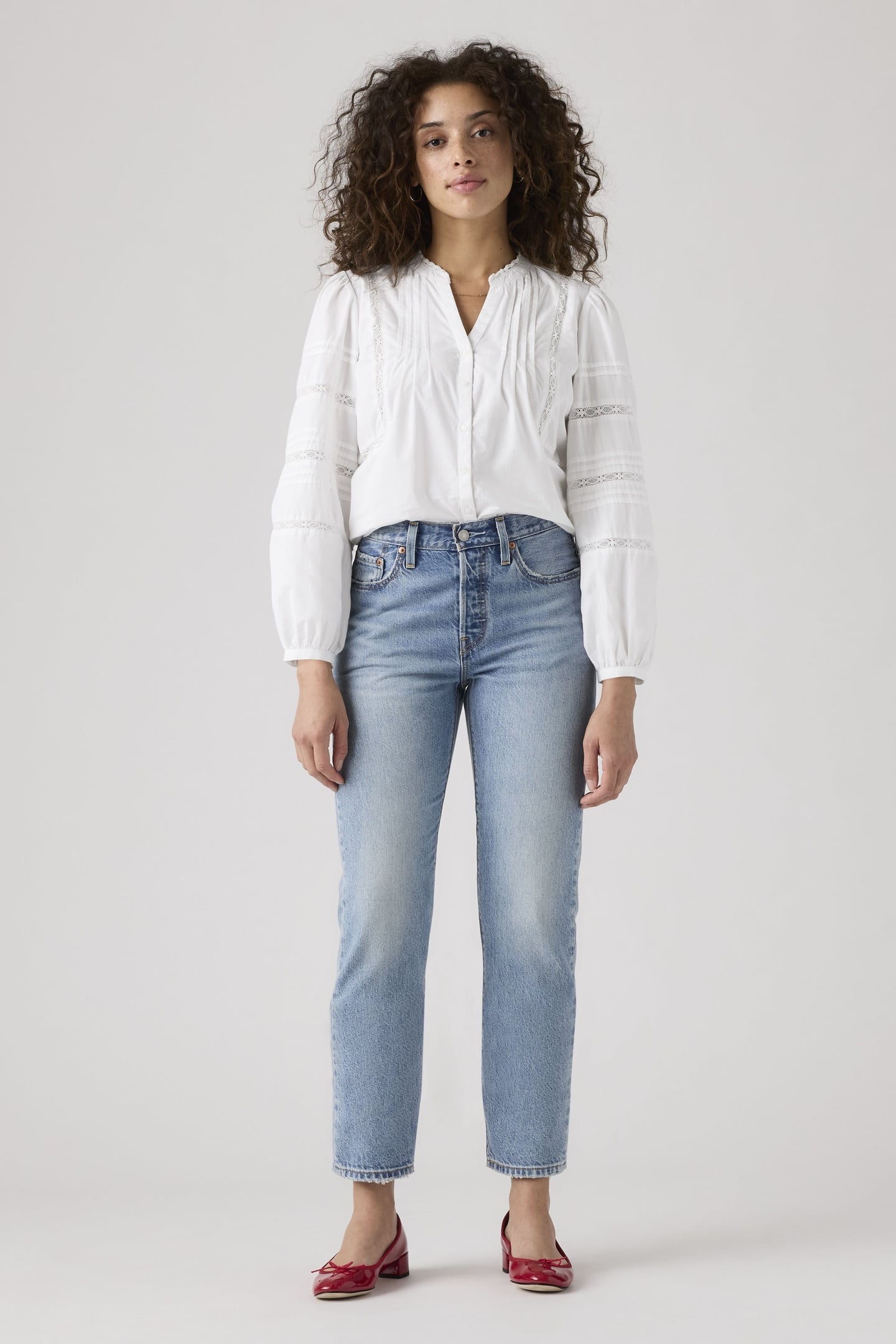 501® ORIGINAL LIGHTWEIGHT CROPPED JEANS 1