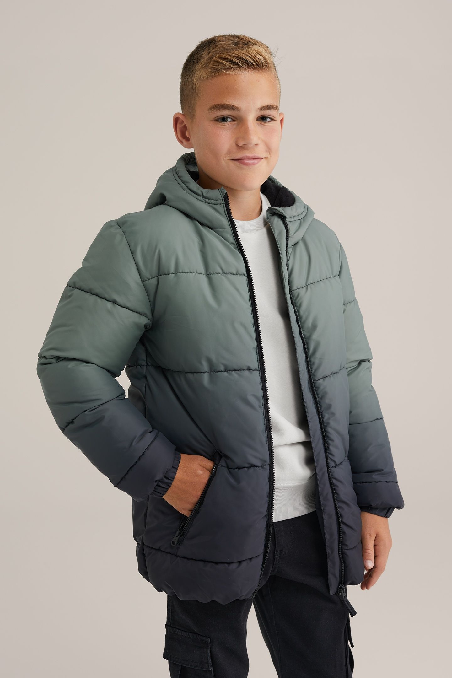 JACKET MIDLONG OLIVE GREEN 2