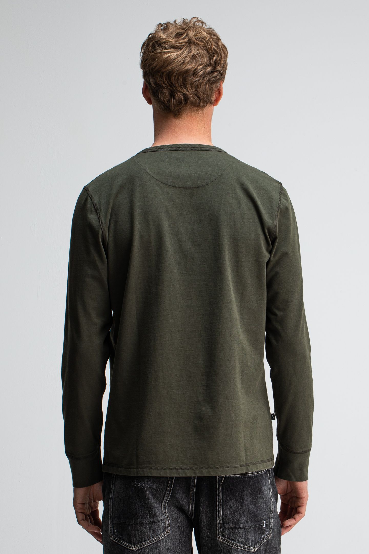 ARMY TEE LS MOCHA BROWN 2