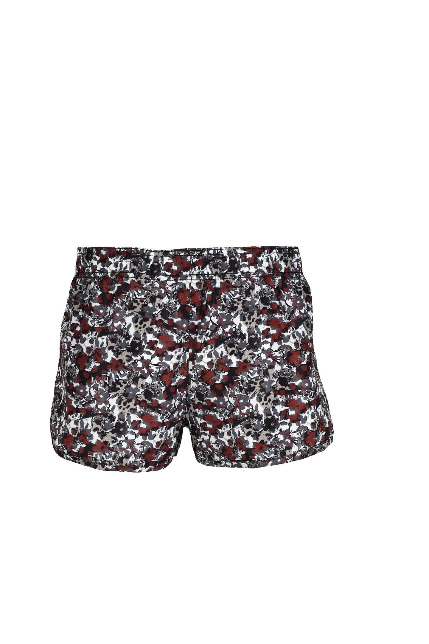WOBEACH SHORT ALLOVER BURGUNDY MULTI 6