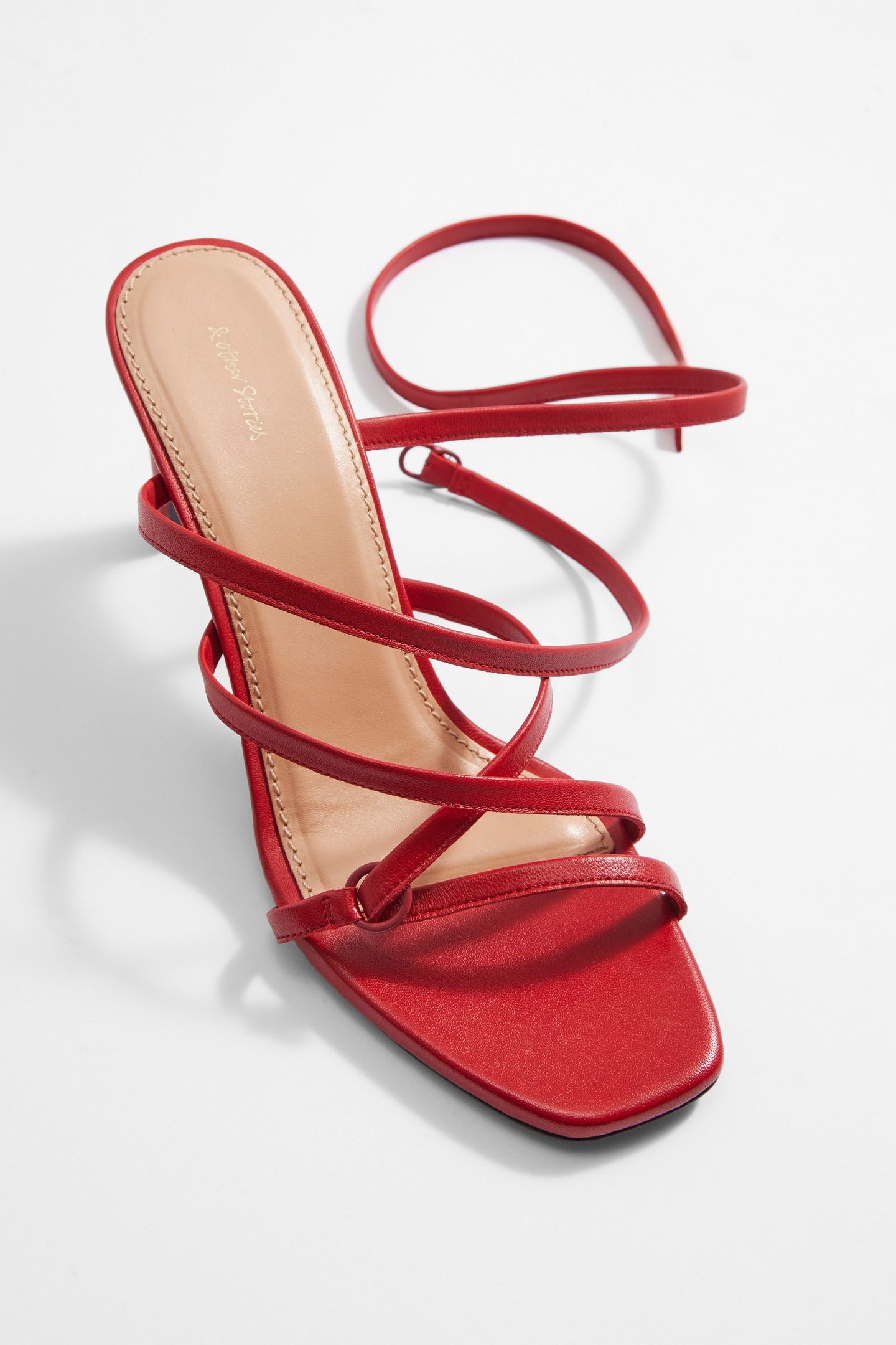 LESLIE SANDALETTE RED 3